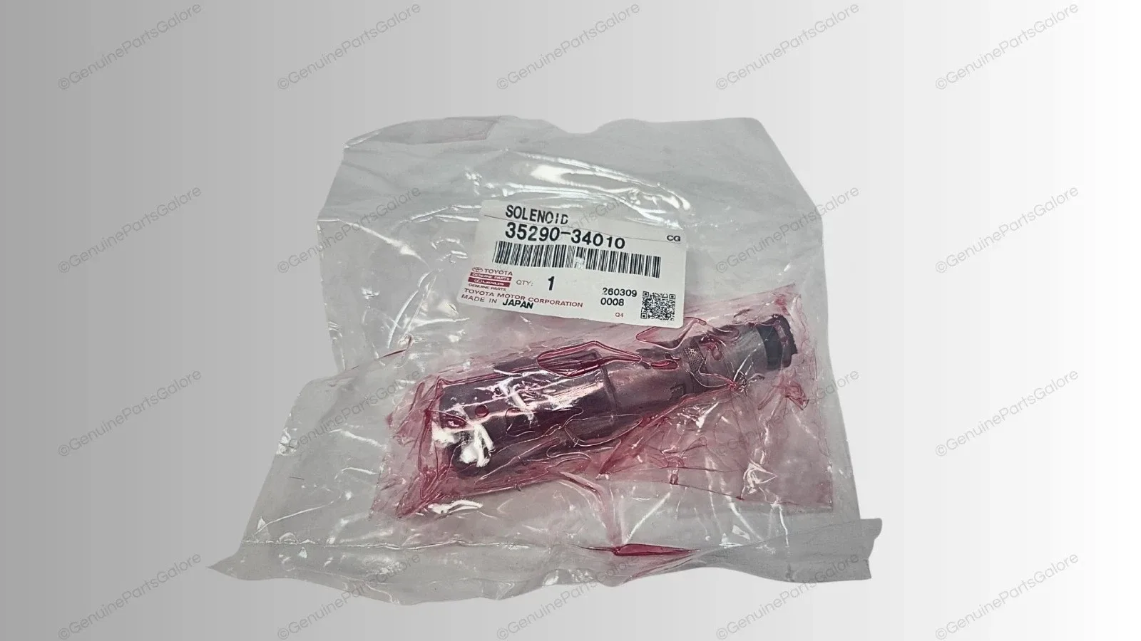 NEW GENUINE OEM Toyota Lexus Automatic Transmission Shift Solenoid 35290-34010 image 2