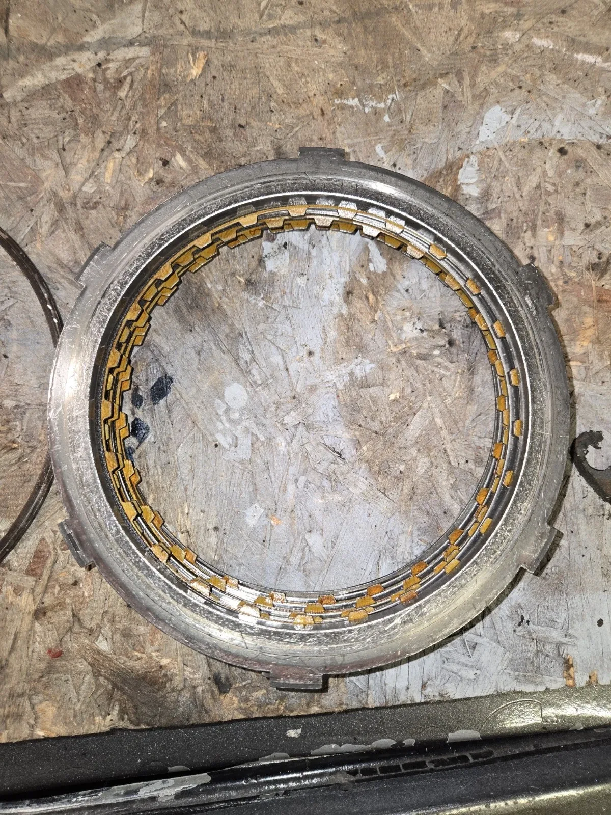 GM Powerglide Reverse Clutch Pressure Plate Snap Set OEM image 2