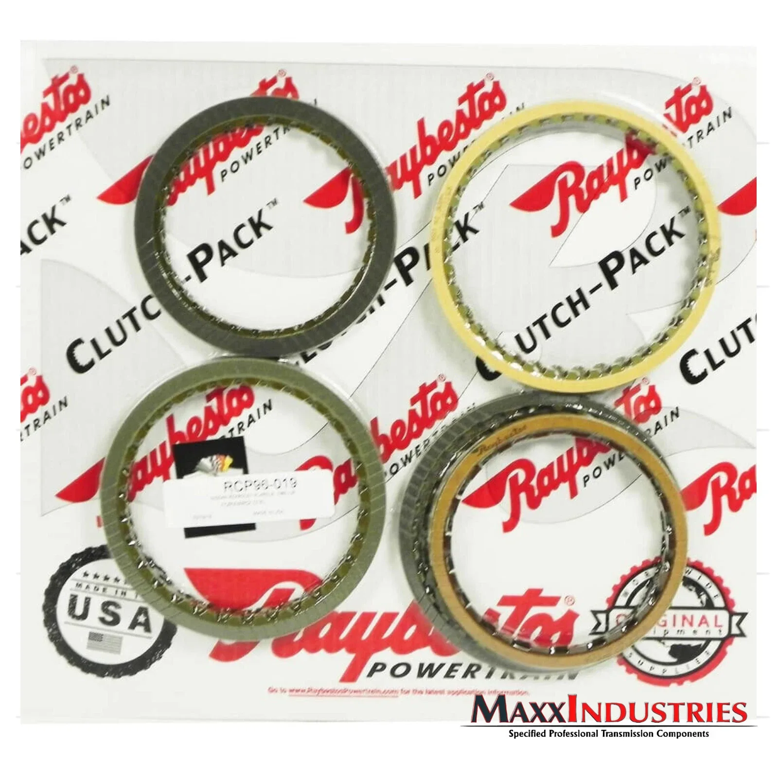 1987-On JATCO RE4R01A RL4R01A Friction Clutch Pack - Raybestos RCP96-019 image 2
