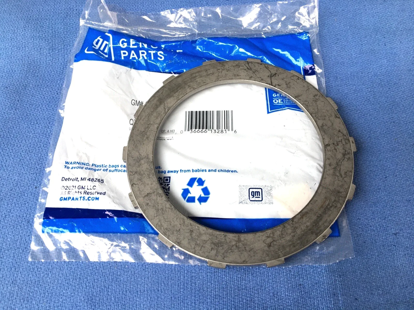 1991-up GM 4L80E Clutch Pressure Plate (Direct Drum Backing) image 2
