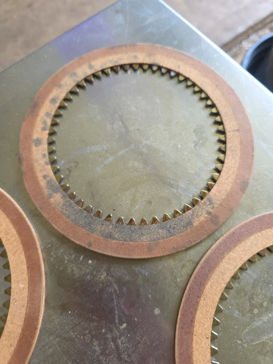 Clutch Friction Plate Set of 7 for GM Hydramatic / Packard Ultramatic - MPN 7117 image 3