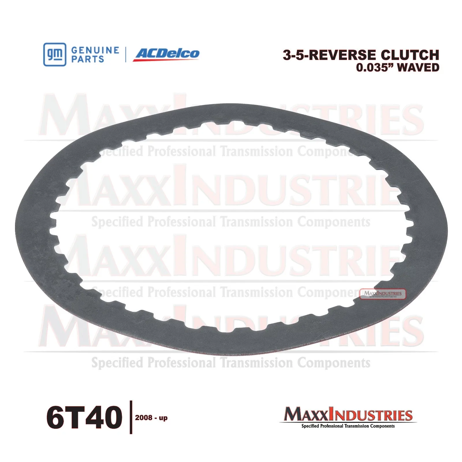 2008-up GM 6T40/6T45 3-5-Reverse Clutch Cushion Plate D46127A image 3