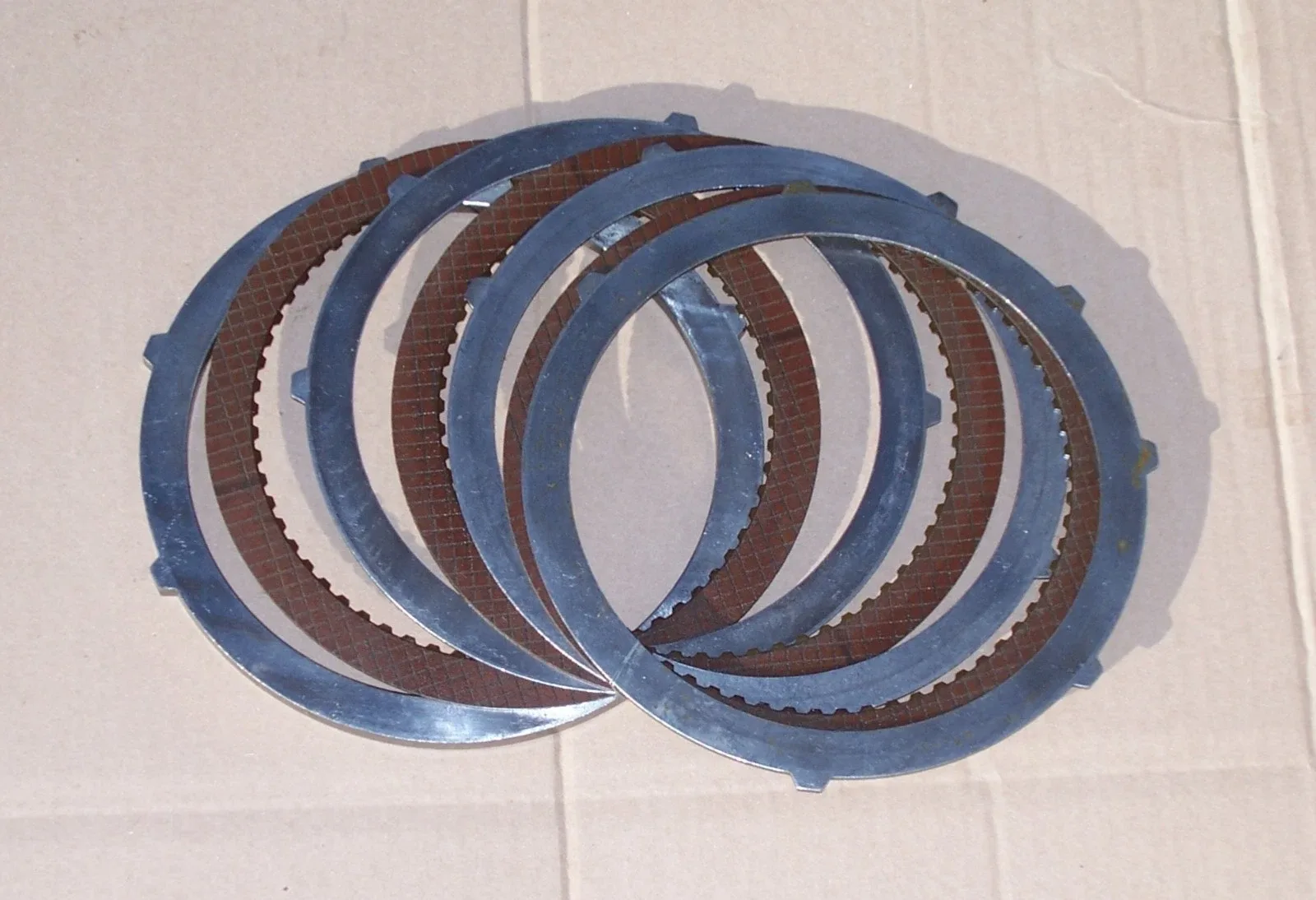 1989-1996 Ford F150 F250 F350 E4OD Overdrive Clutch Pressure Plate & Steel Plates OEM image 4