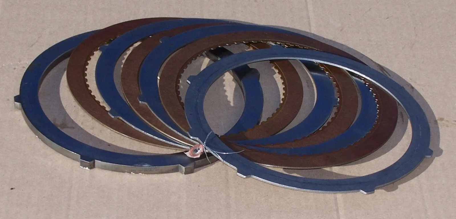 1989-1996 Ford F150 F250 F350 E4OD Overdrive Clutch Pressure Plate & Steel Plates OEM