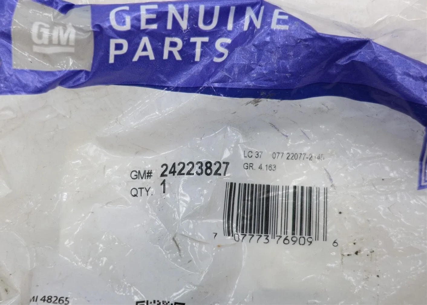 2007-2020 GM Impala Traverse Equinox Clutch Backing Plate 24223827 image 2