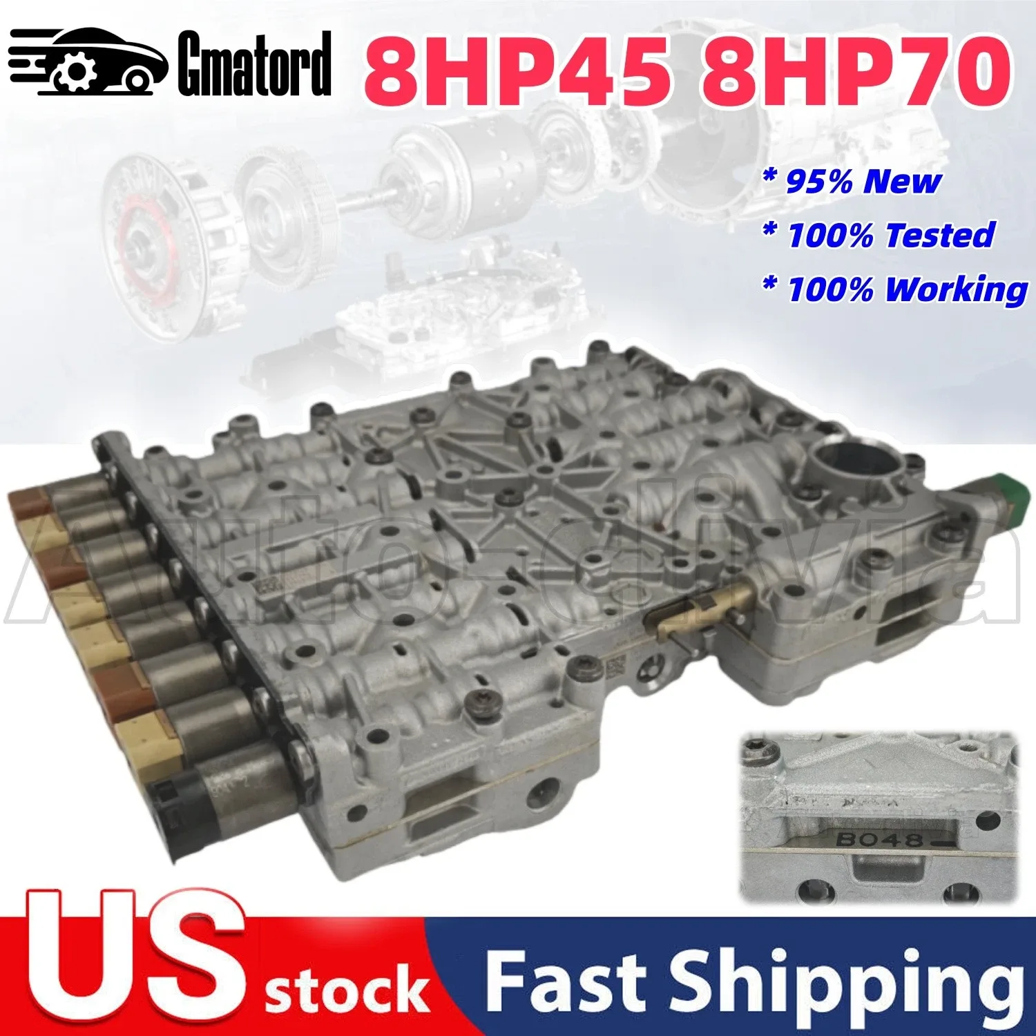 Remanufactured Transmission Valve Body 8HP45 8HP70 - Gmatord