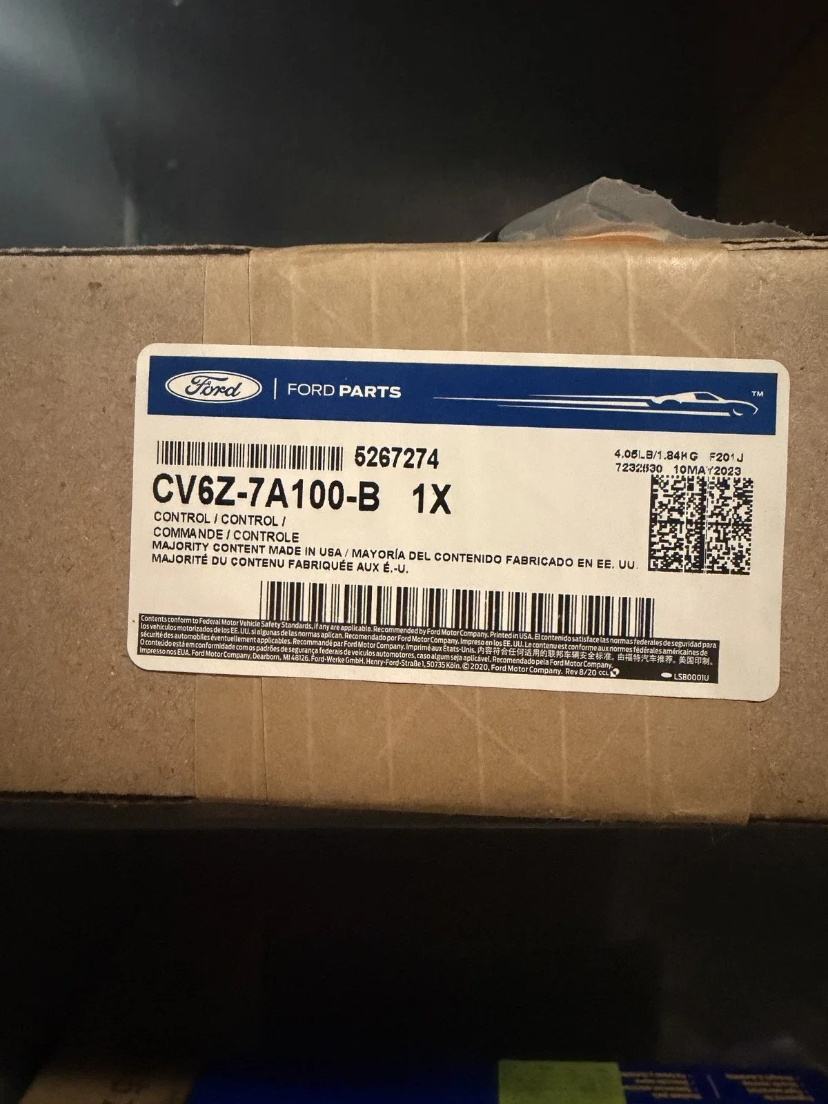 2014-2022 Ford / Lincoln Automatic Transmission Valve Body CV6Z-7A100-B