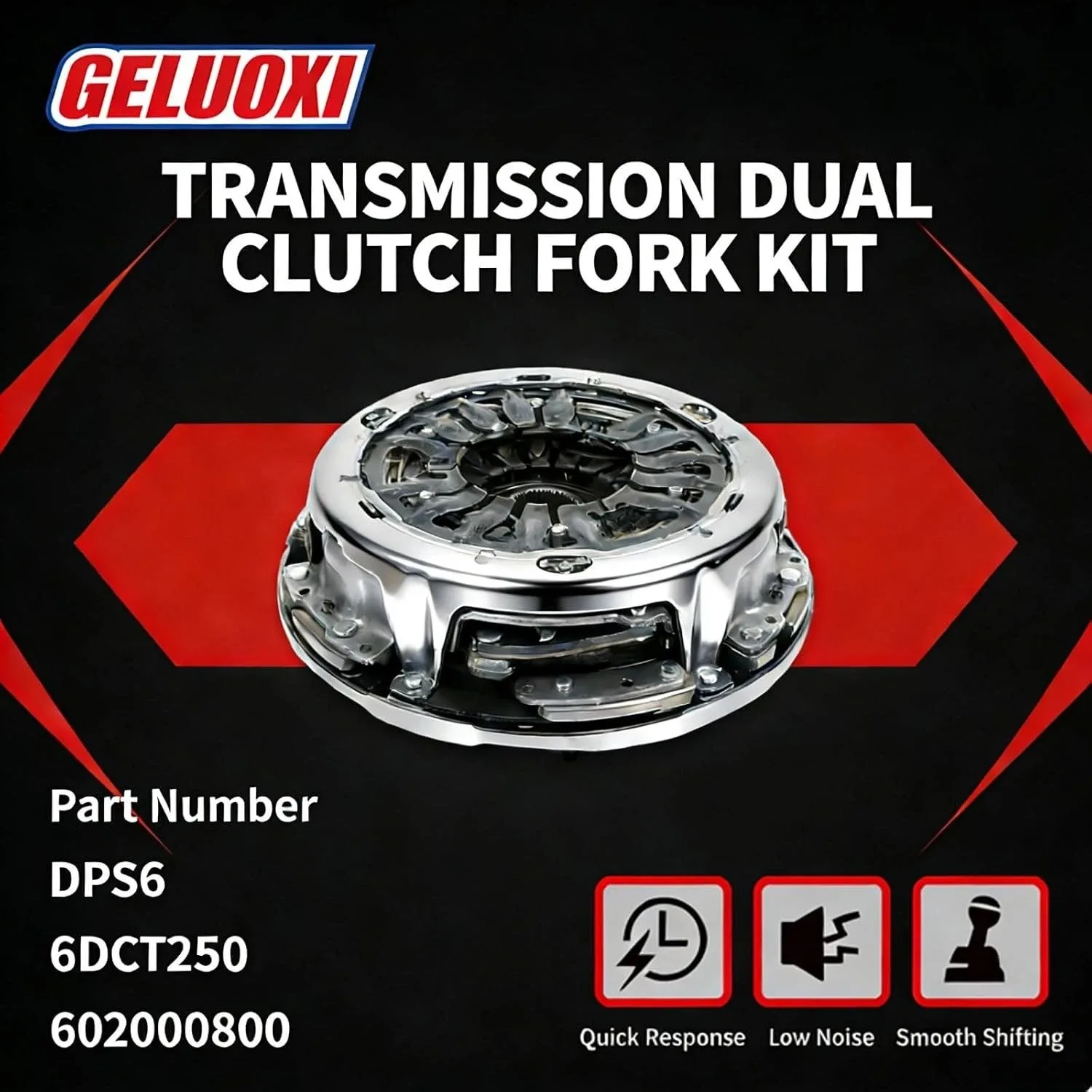 6DCT250 Dual Clutch Fork Kit (Clutch and Fork Set) - Unbranded, MPN: Auto Transmission Parts image 4