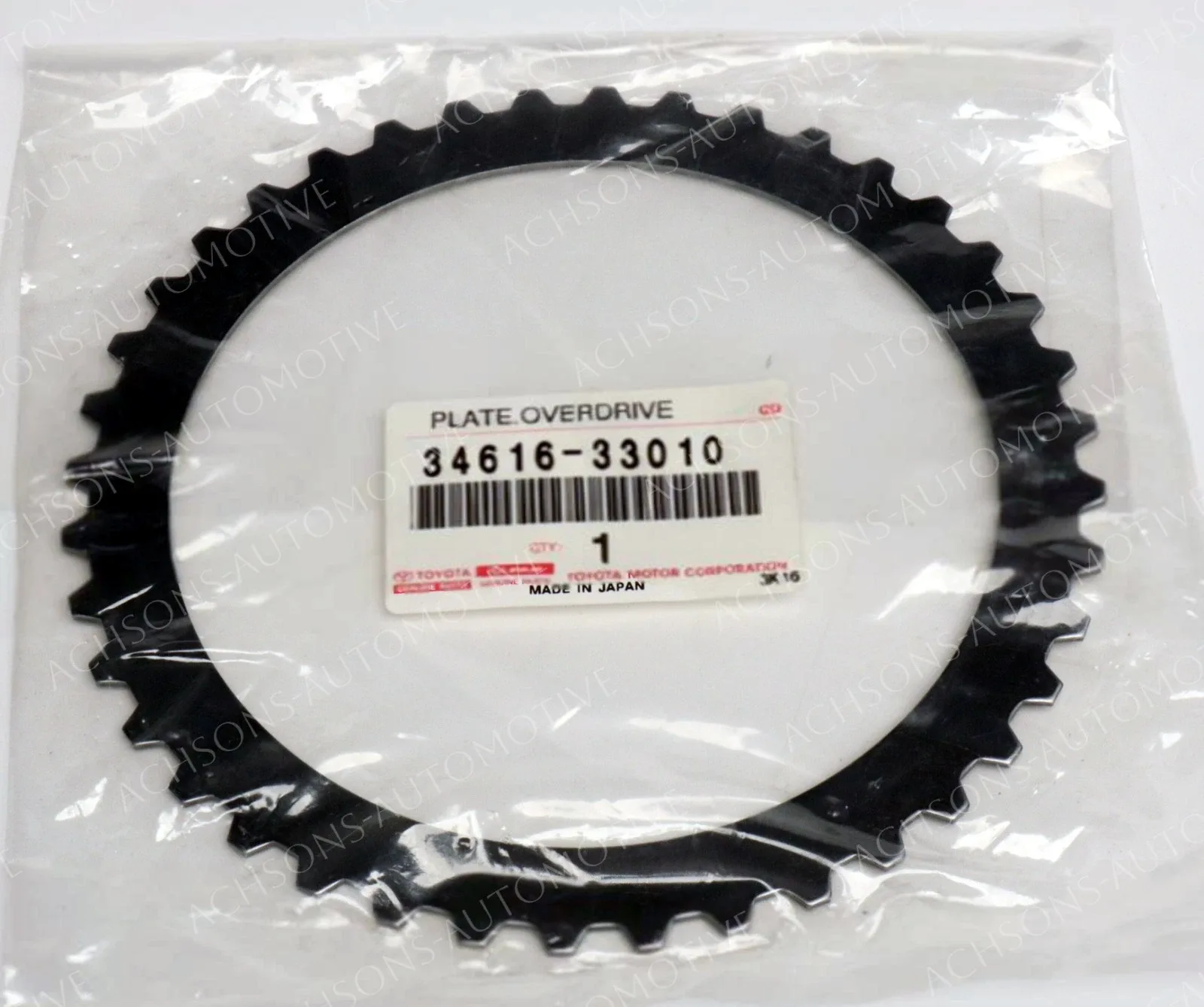 34616-33010 Toyota Genuine Plate Overdrive Clutch 3461633010 NEW OEM