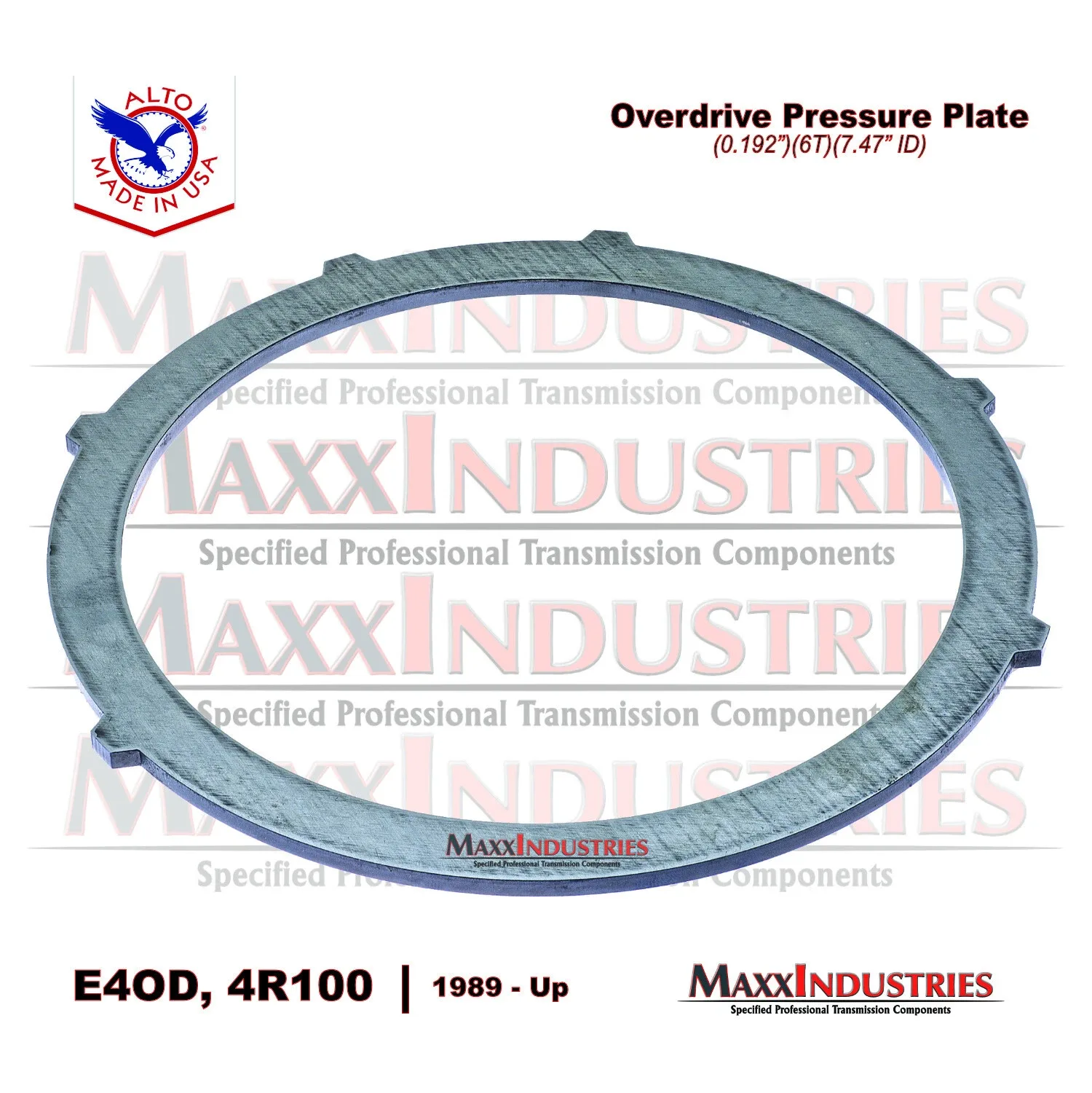 E4OD 4R100 Transmission Overdrive Clutch Pressure Plate .192 in PowerPack Alto image 2
