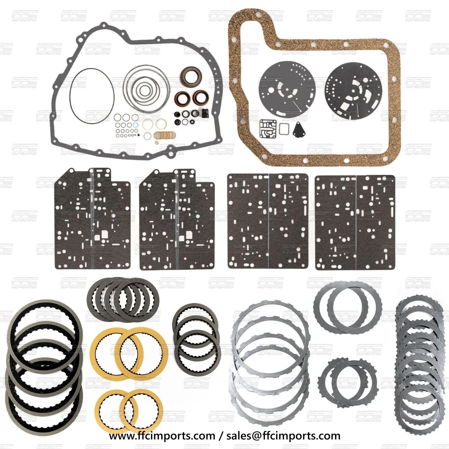 CD4E LA4AEL Transmission Master Rebuild KIT 94-2008 Friction Steel Clutch Plates