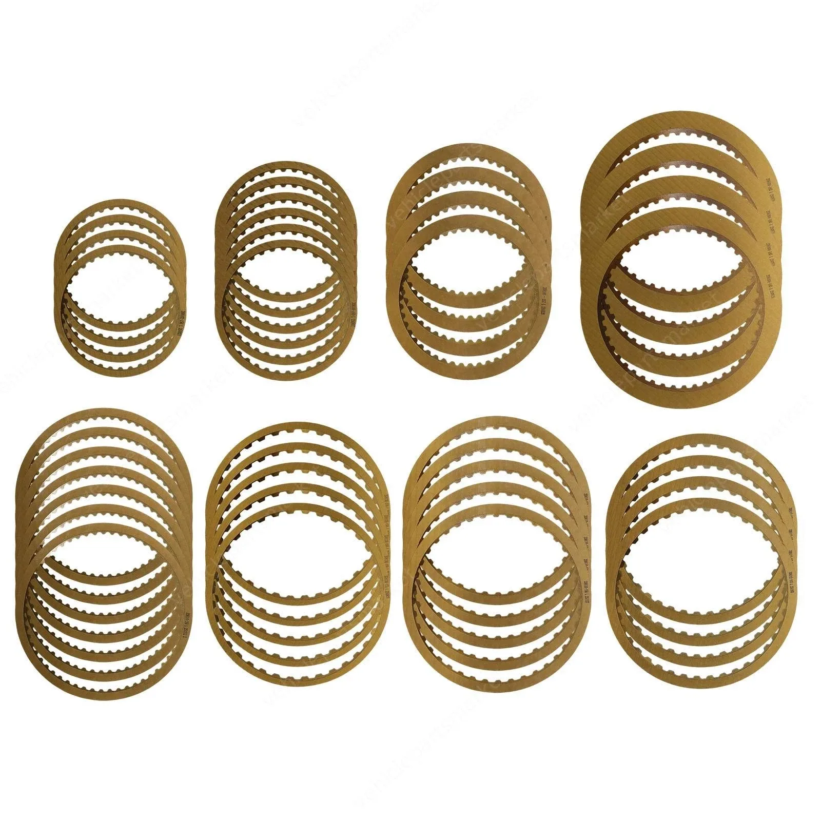 2007-2011 Toyota Tundra / 2008-2011 Toyota Sequoia AB60E AB60F Clutch Friction Kit B188880B image 2