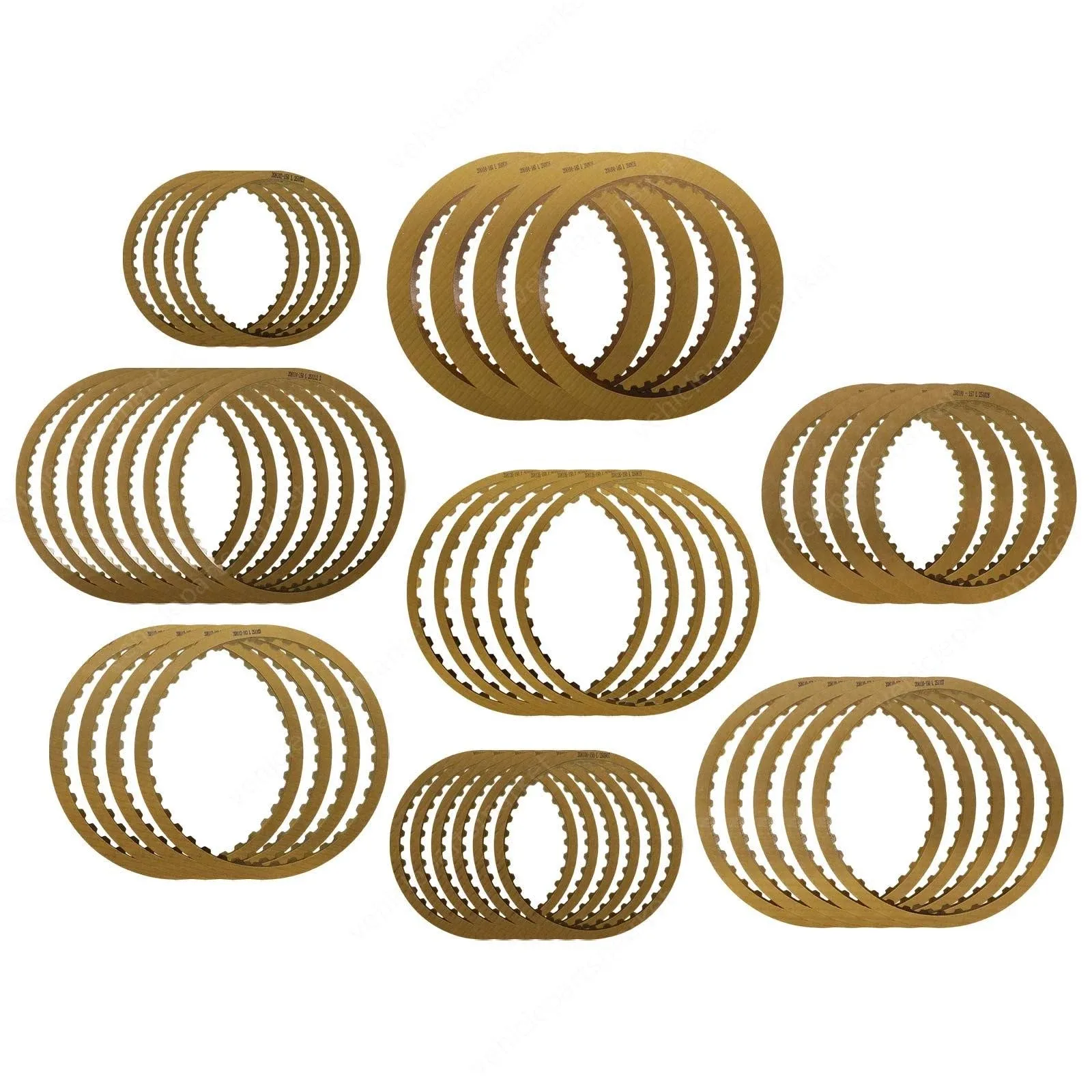 2007-2011 Toyota Tundra / 2008-2011 Toyota Sequoia AB60E AB60F Clutch Friction Kit B188880B image 4