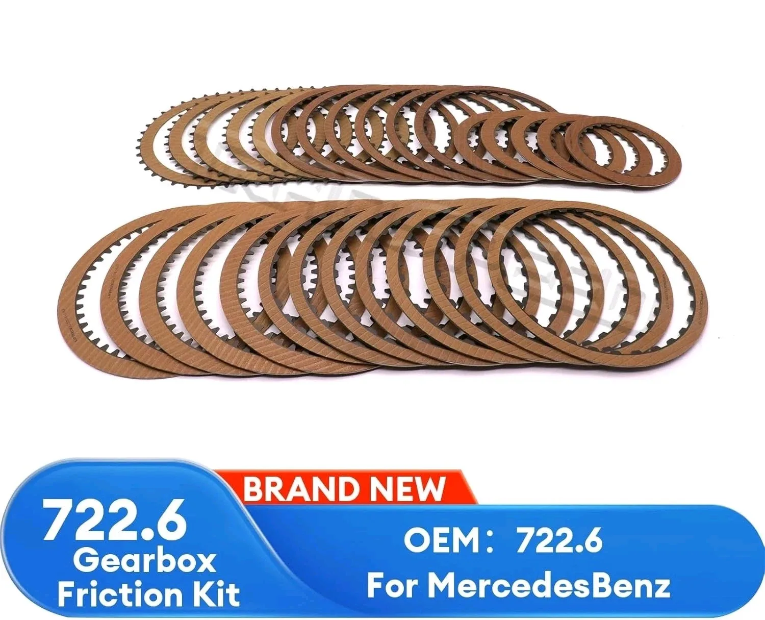 722.621-722.649 Auto Transmission Clutch Plates Friction Kit For MERCEDES BENZ image 2