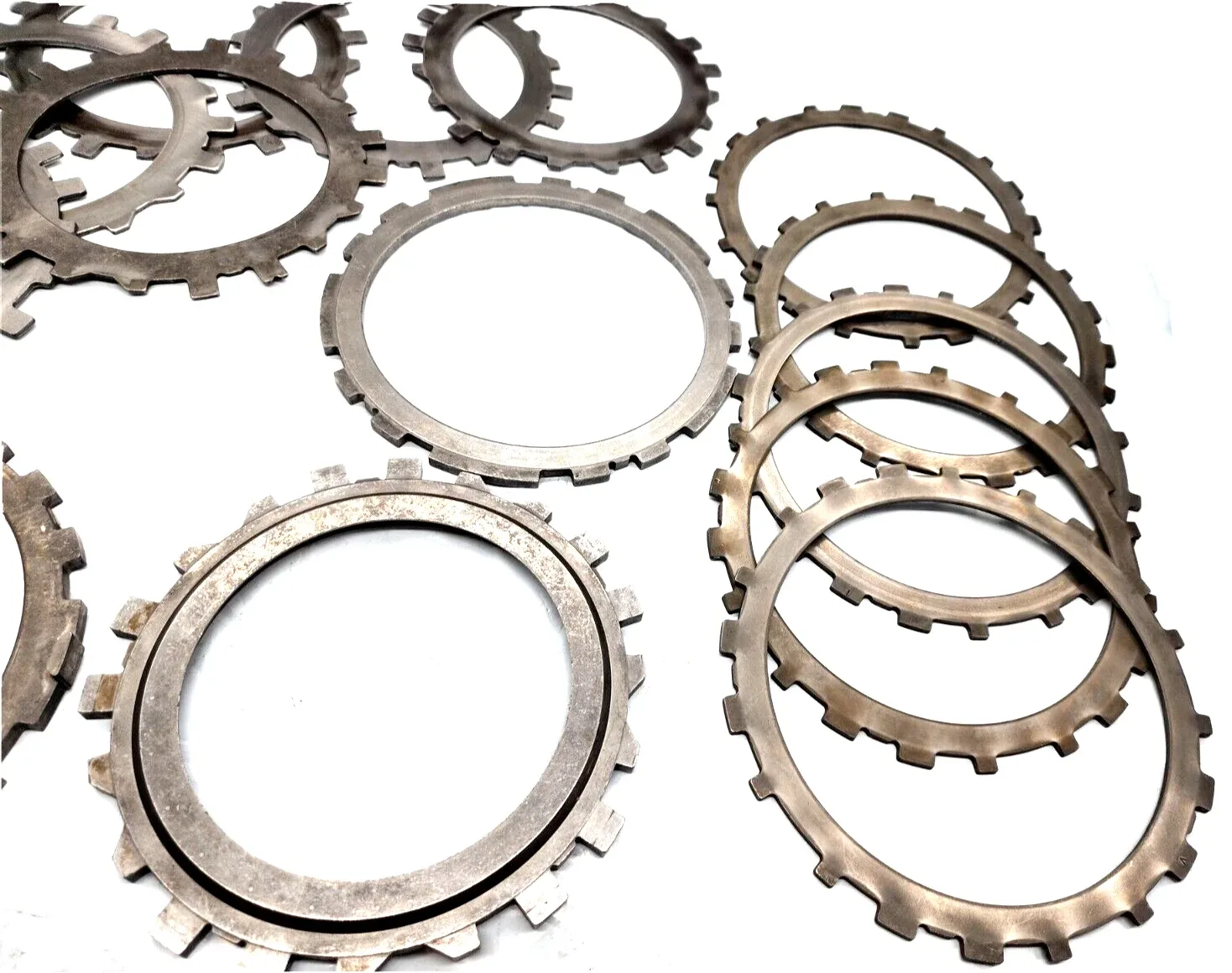 .For 700R4, 4L60 4L65 Steel Clutches 3-4 & Forward kit w/Pressure Plates (Tangs) image 4