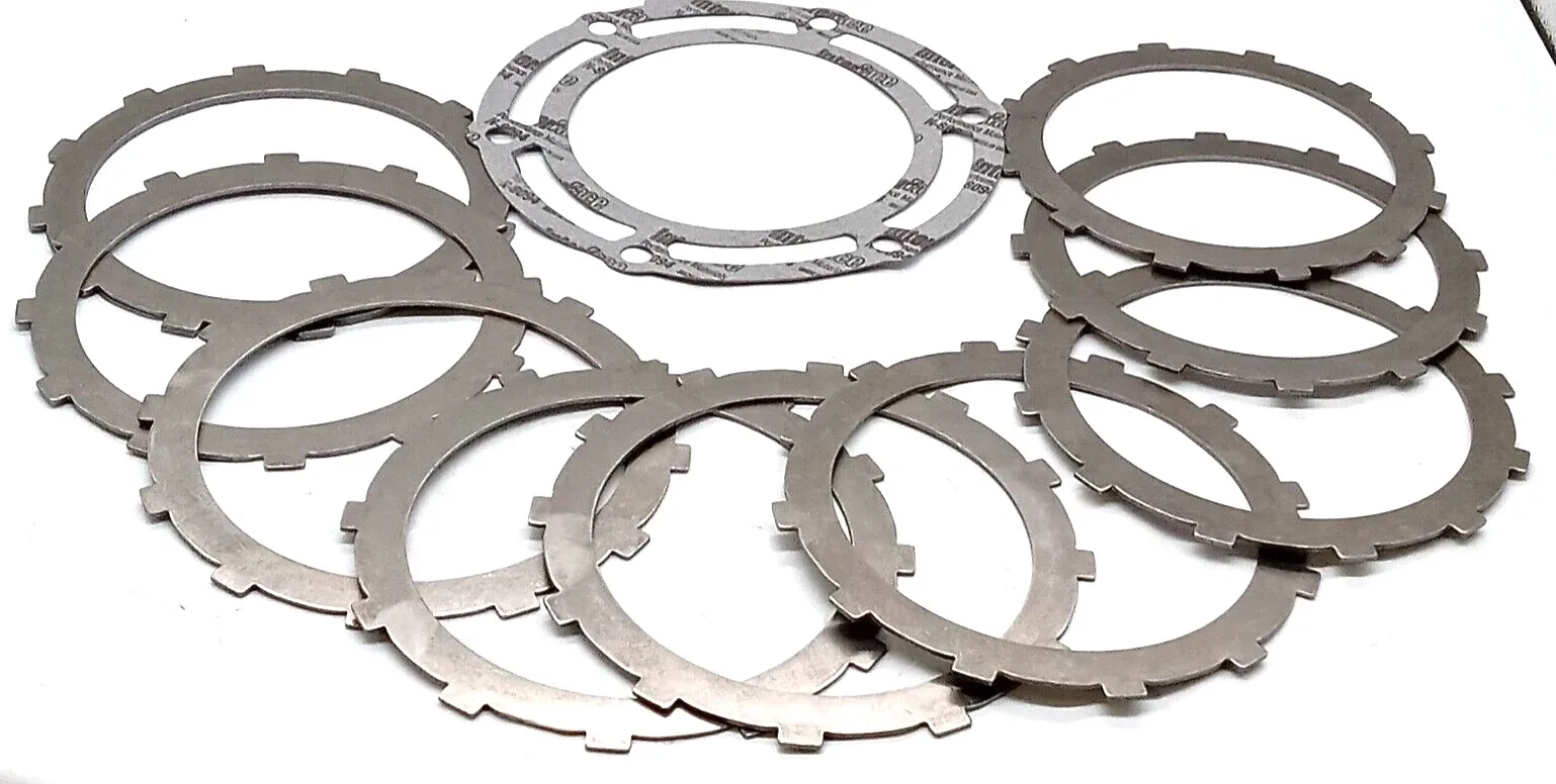 .For NP246 Transfer Case Steel Plate Clutch Pack QTY 10 + Transfer Gasket