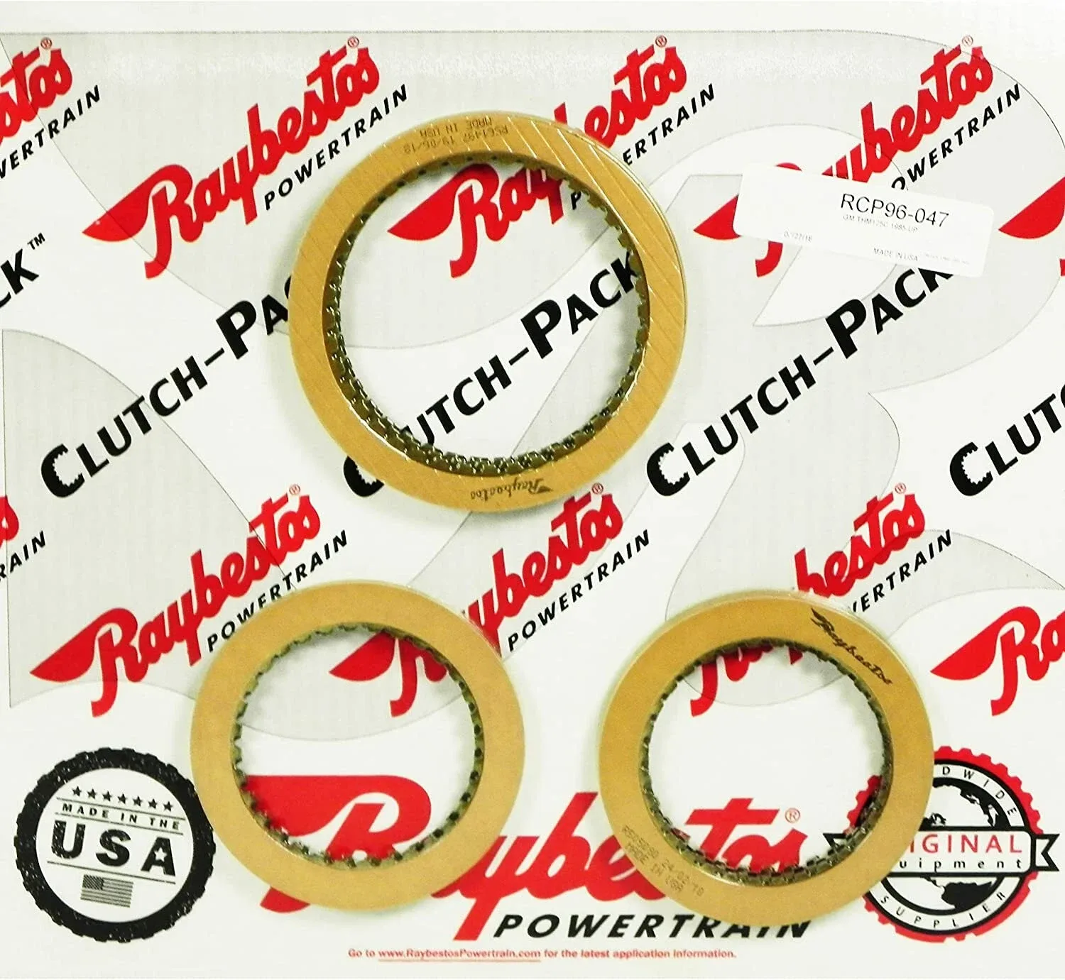 1984+ Turbo TH125C Clutch Plate Set RCP-047 - Raybestos