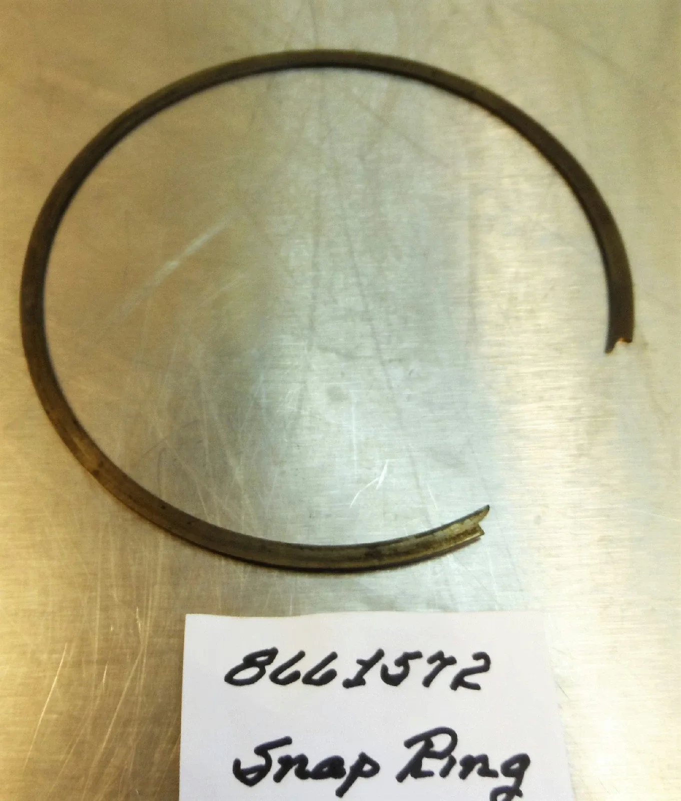 GM ACDelco Original Snap Ring MPN 8661572 image 2