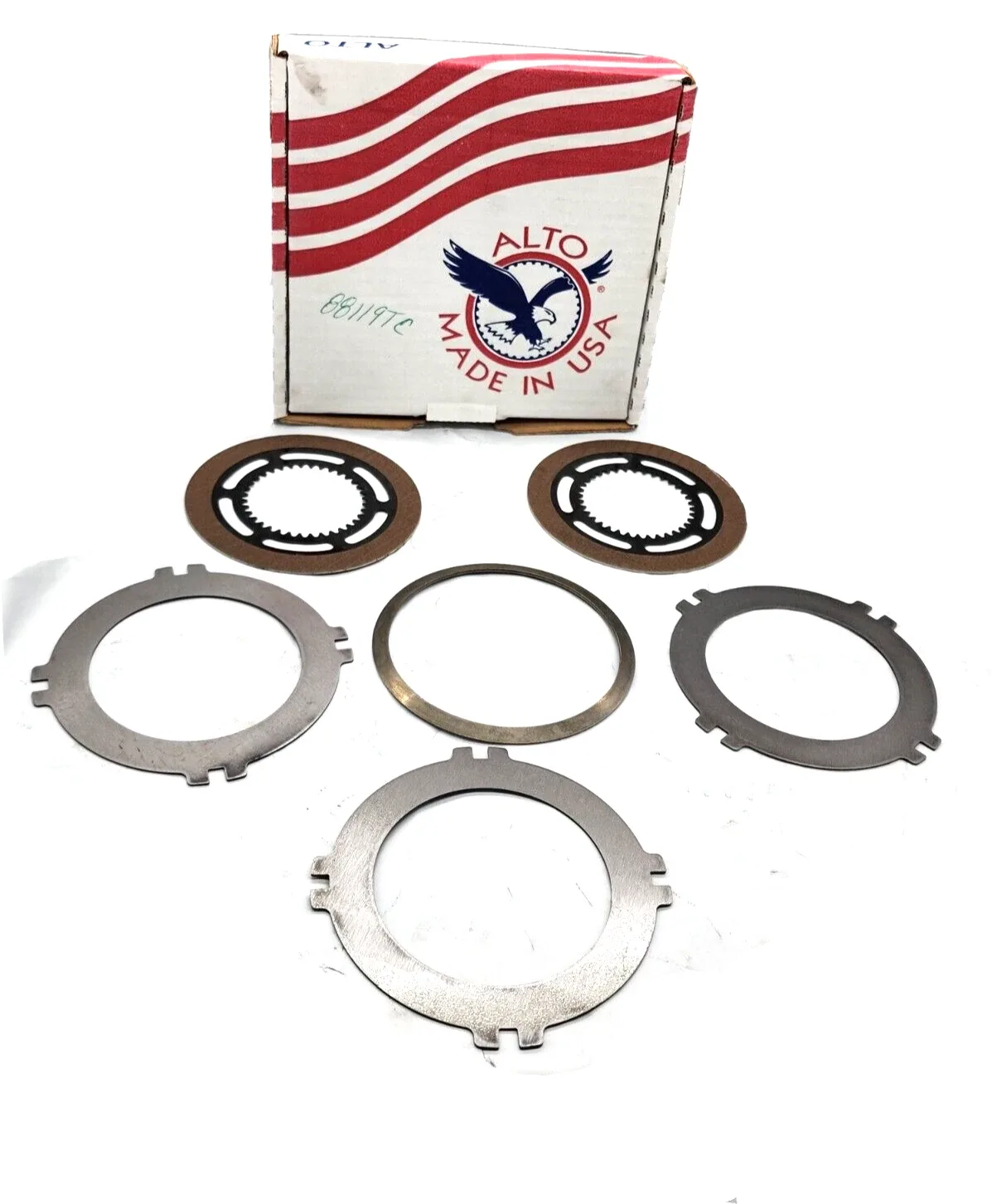 Mercedes 722.9 Clutch Plate Kit (Steel) ALTO USA MPN 189759 image 2