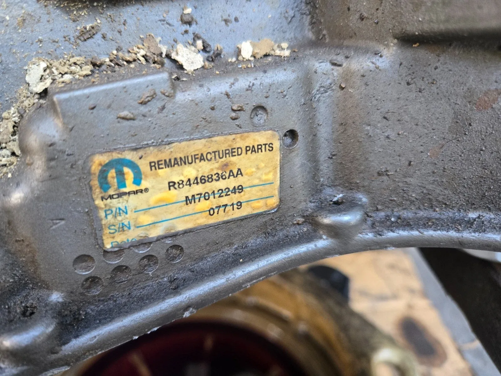 RAM 68RFE Clutch Plate (6.7) - Mopar MPN sdf image 2