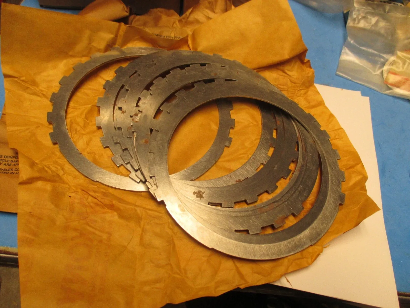Mopar Automatic Transmission Clutch Disc Plates W10751 (1980s–2000s)