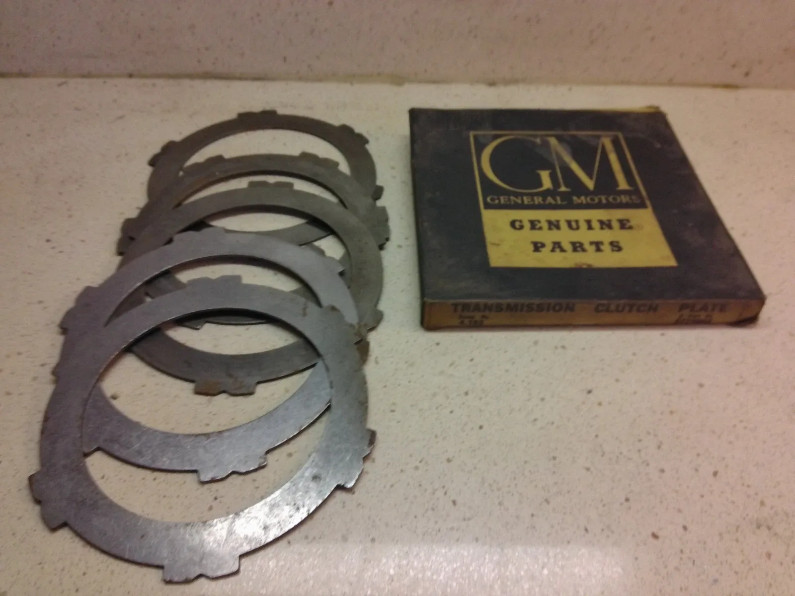 1961-1968 Chevrolet Transmission High Clutch Drive & Driven Clutch Plates — 3779903