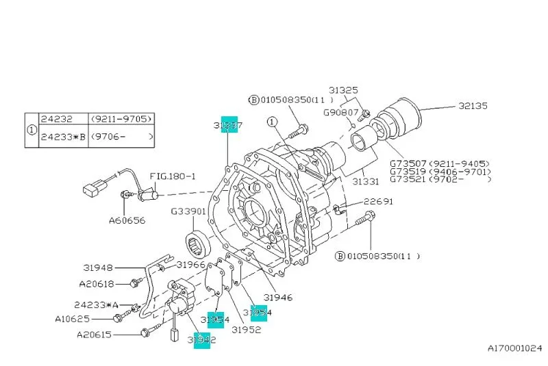Subaru Transfer Clutch Plate & Valve Kit MPN 31942AA090 - Legacy/Impreza/Forester/SVX image 3