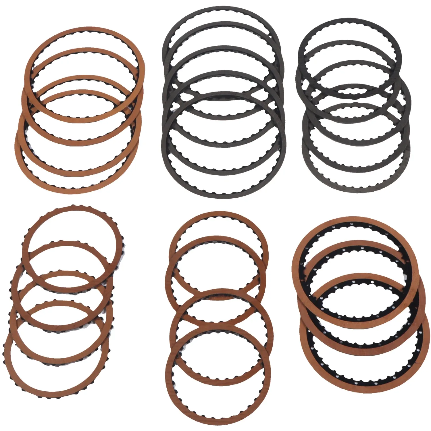 Clutch Friction Plate Kit for Sonata & Elantra — A6MF1/A6MF2/6F24 (SINOCMP) image 4
