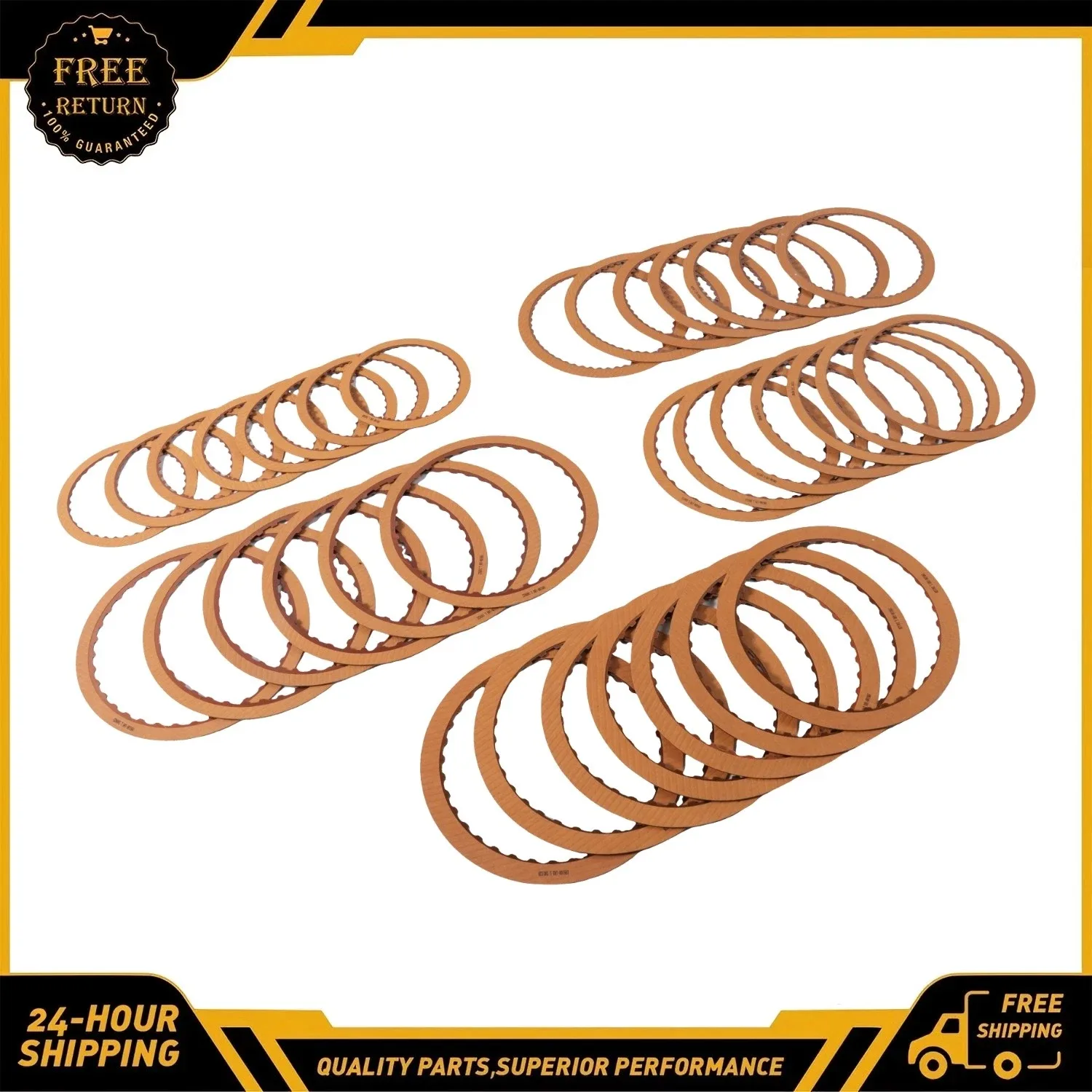 2006-Up Chevrolet Silverado / GMC Friction Clutch Plate Kit 104119 (6L80)