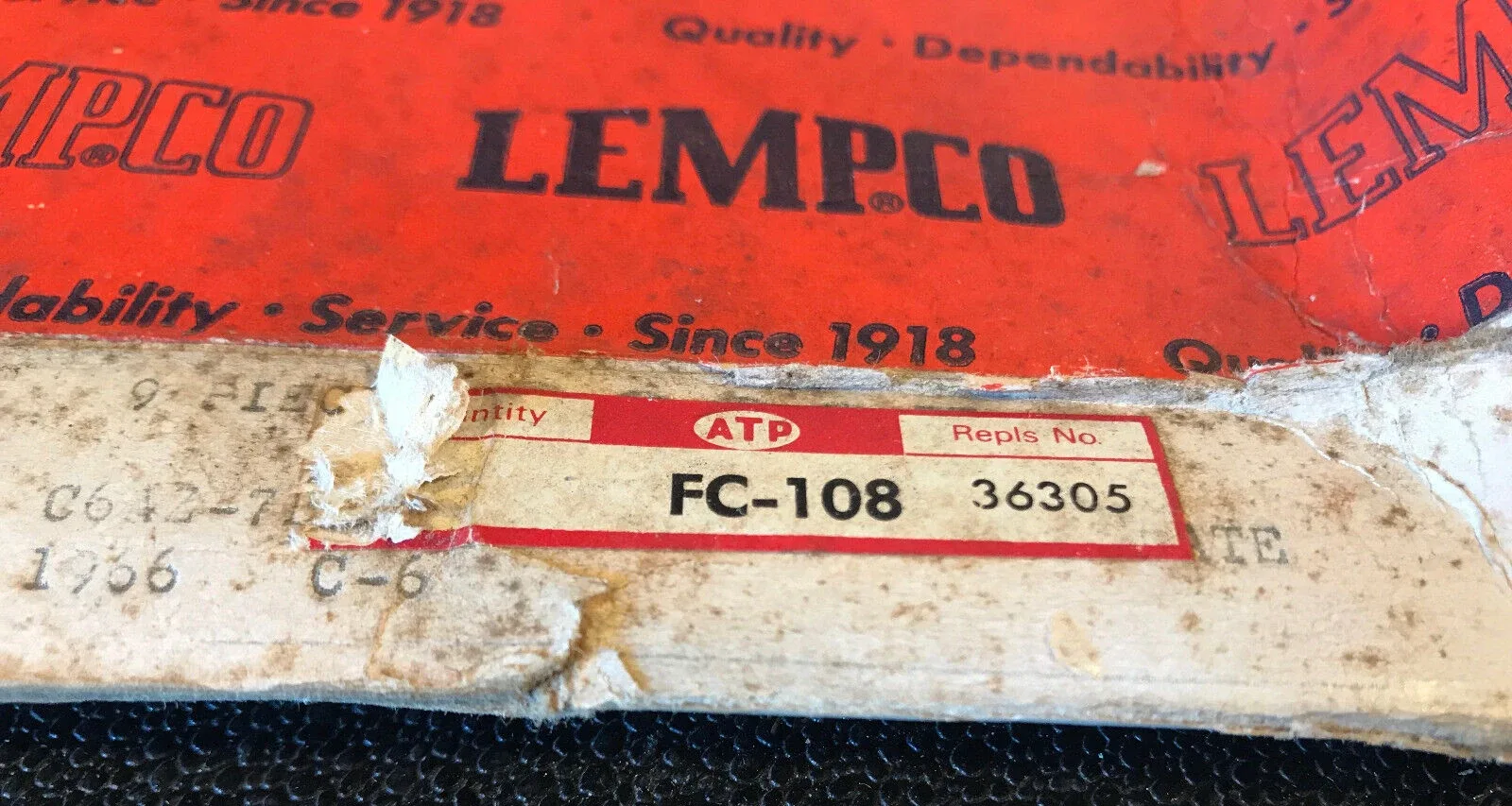 Lempco Clutch Plate Set FC-108 / 36305 (OE C6AZ-7B442-A) image 3
