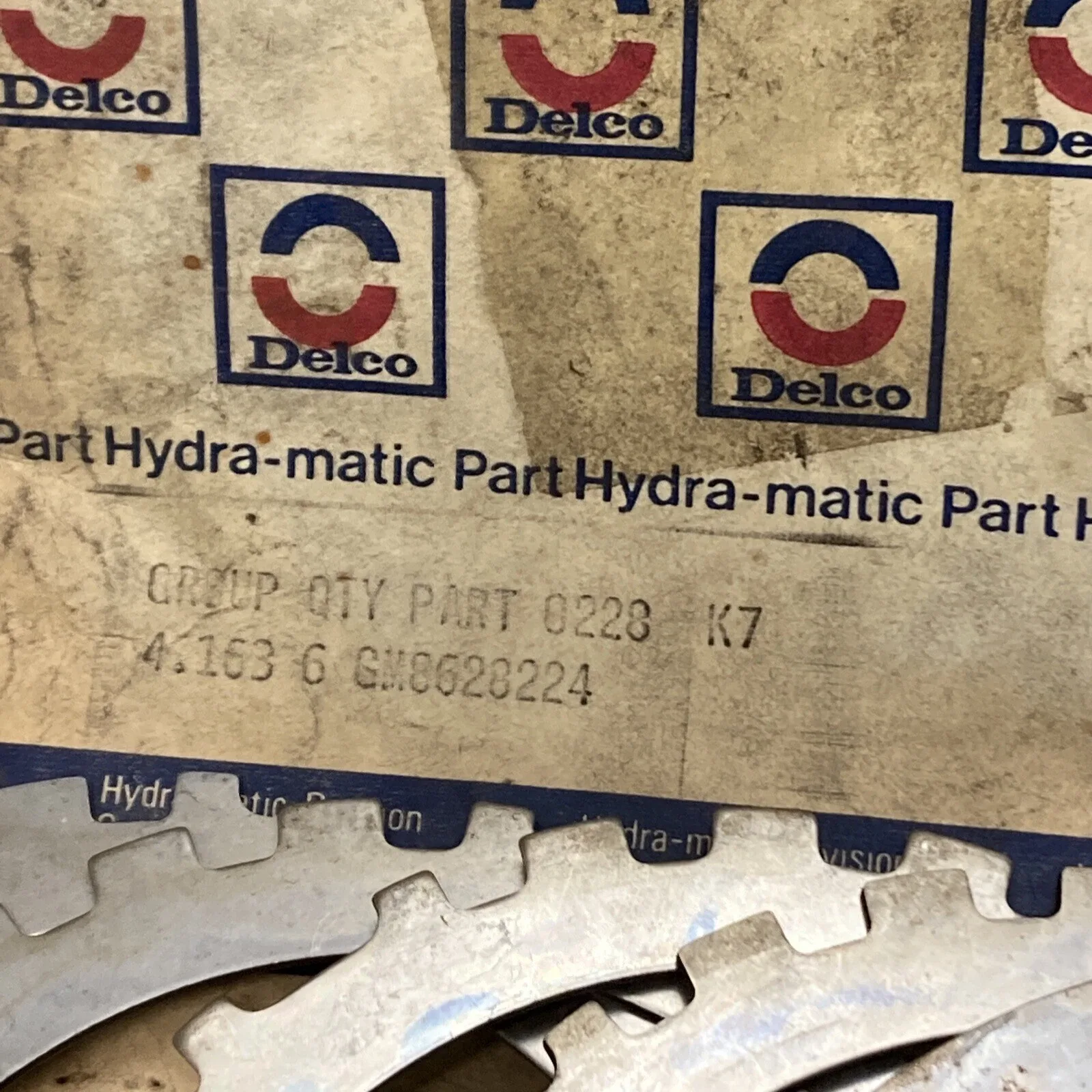 ACDelco 8628224 Transmission Clutch Plate (Qty 5) image 3