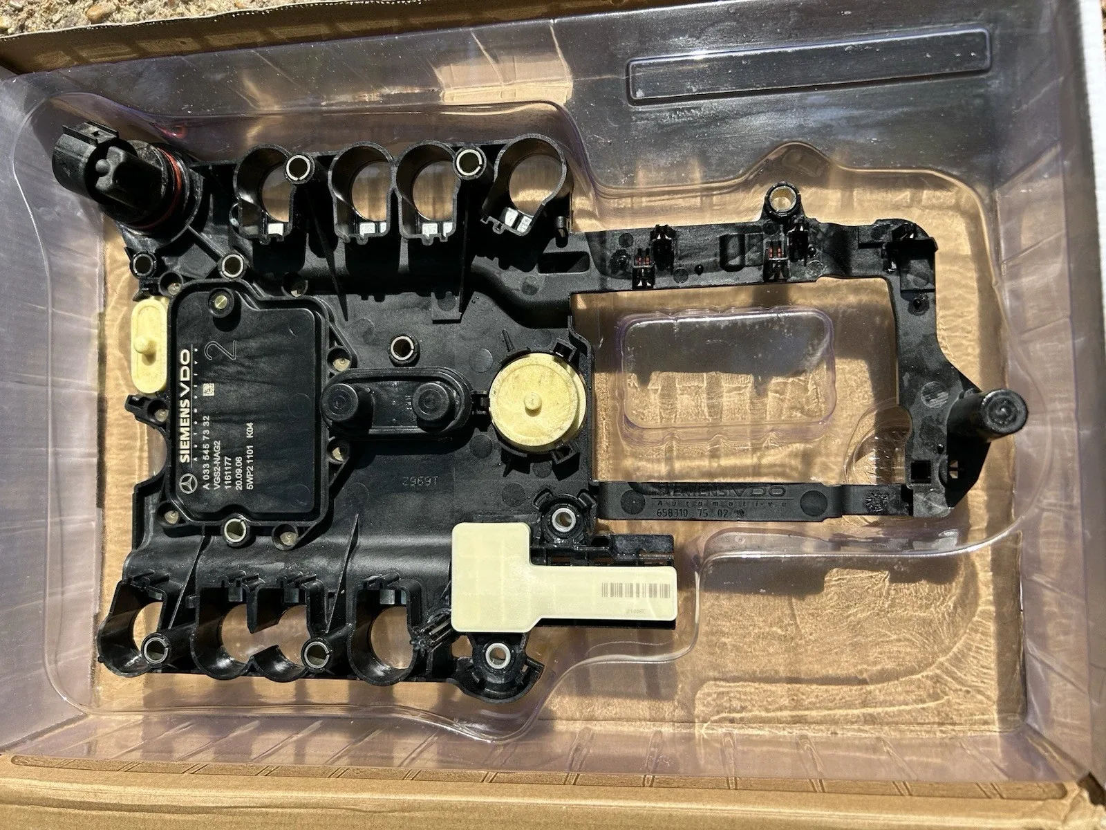 Mercedes 722.9 Conductor Plate with Shift Solenoids – OE 0009018008