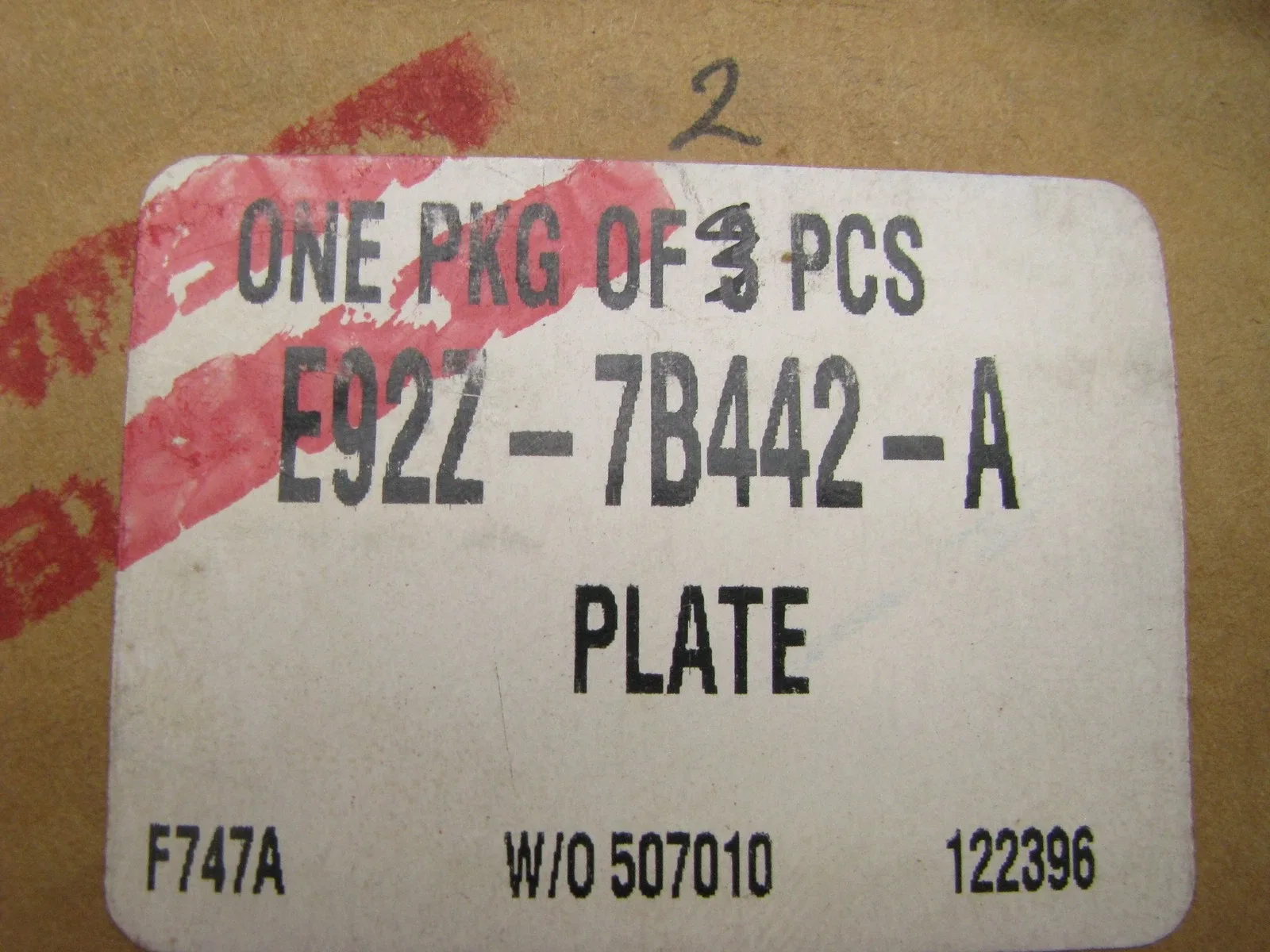 Ford Forward Clutch Plate E92Z-7B442-A-2 (4EAT) OEM image 2