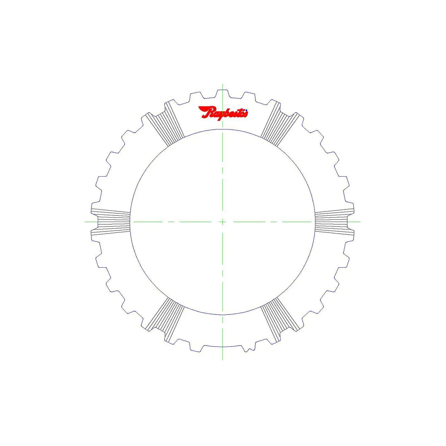 1983-1988 440-T4 Friction Module / Clutch Plate Set - Raybestos RCP-049