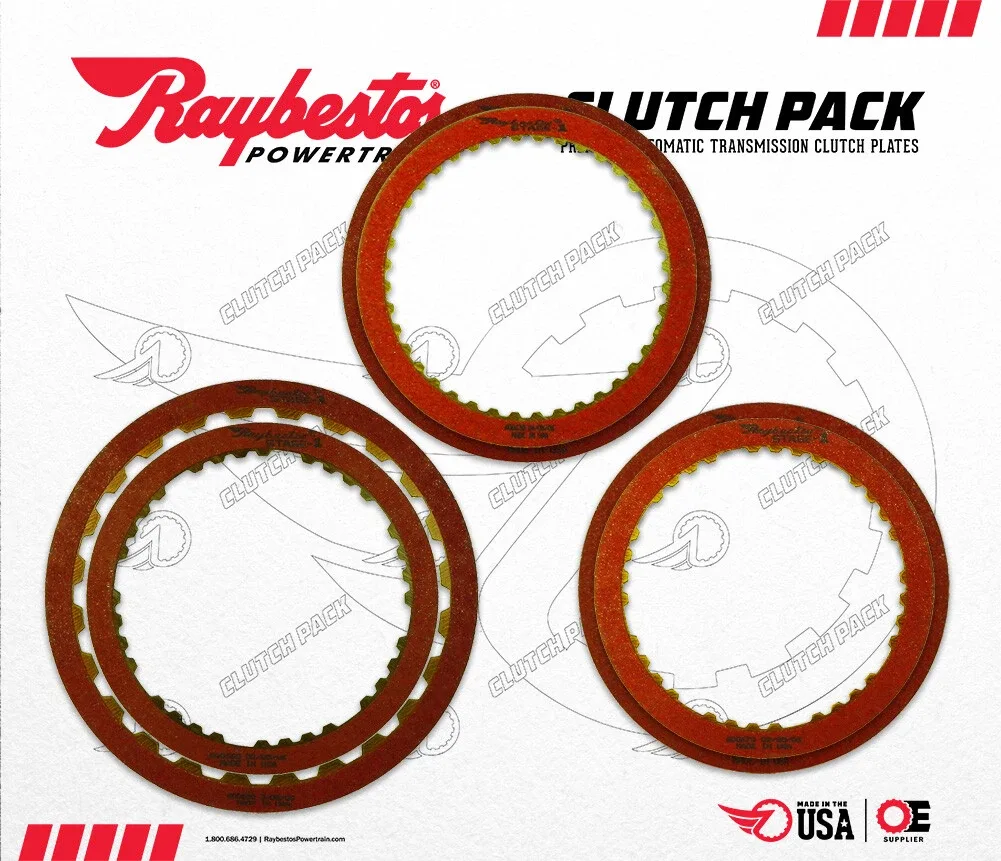 1989-1991 Raybestos 440-T4 Friction Module Clutch Plate Set RCP-050