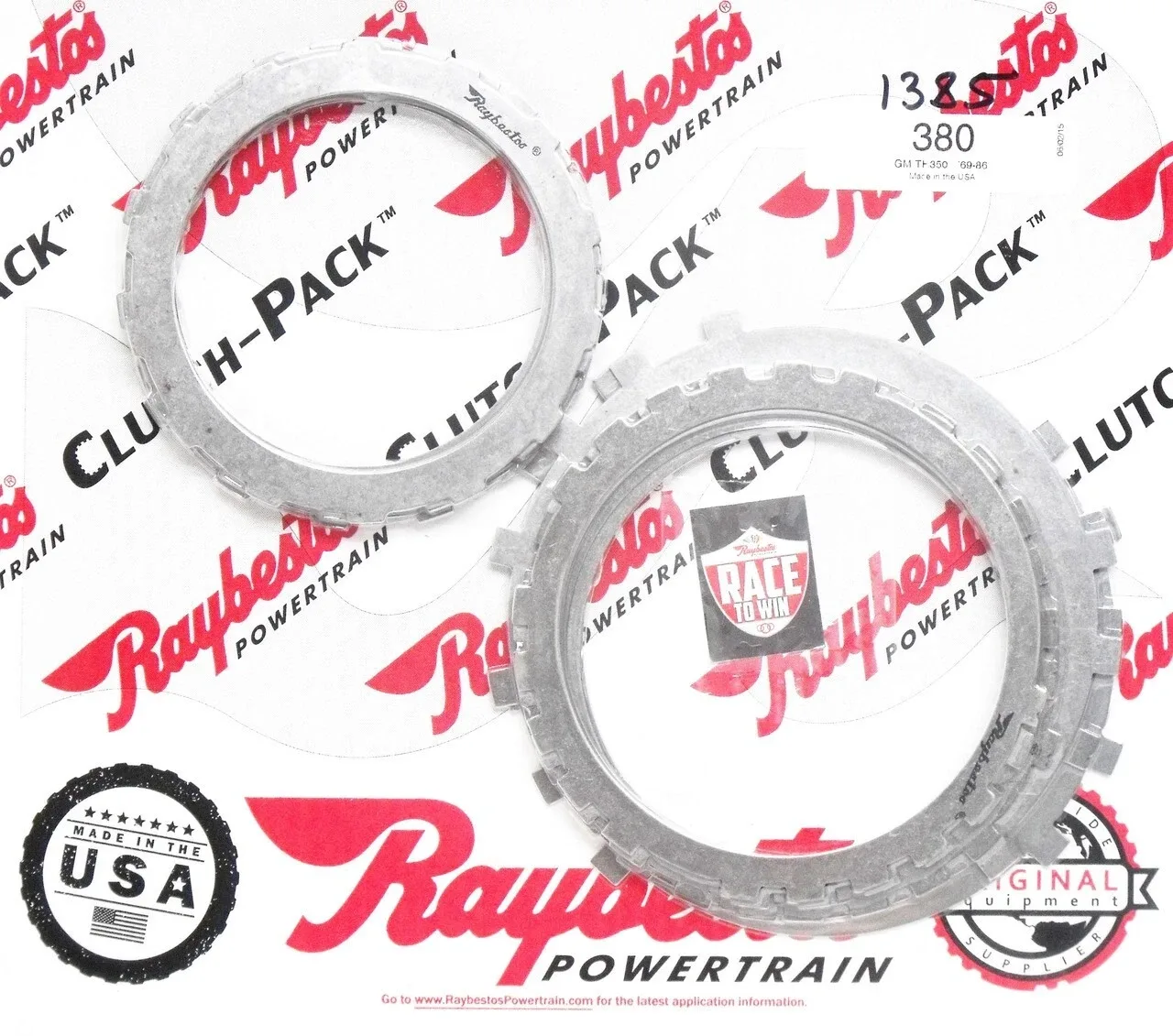 Clutch Plate Steel Module 1969-1986 - Raybestos MPN 380