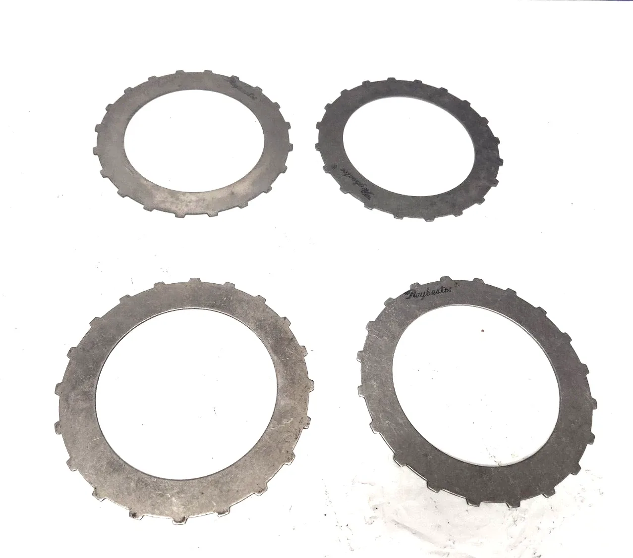 TJS 80126 Honda 3rd Steel Clutch Plates 125mm (.091"T, 20T, 3.675" ID) image 3