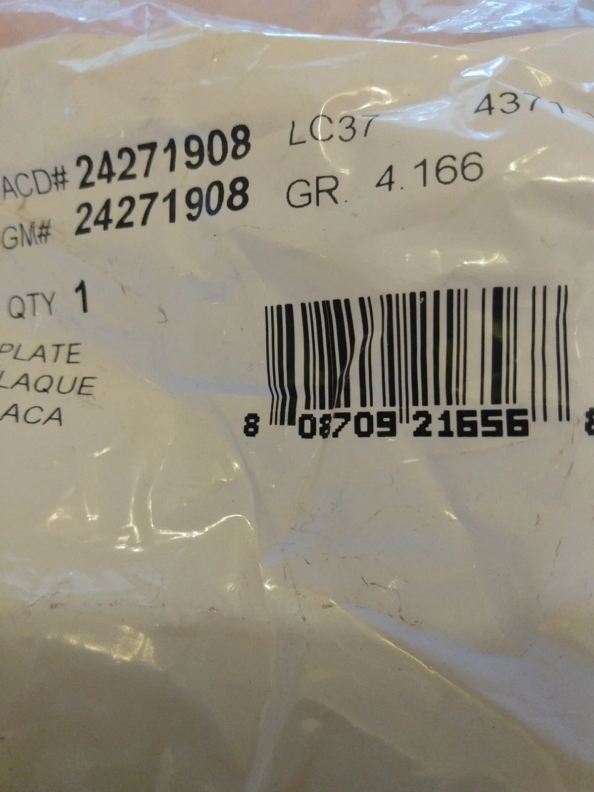 GM Clutch Friction Plate 24271908 image 2
