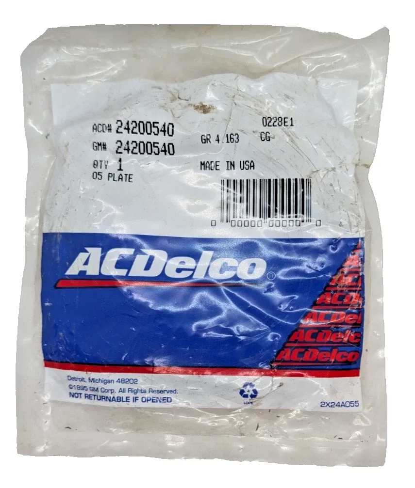 ACDelco/GM 24200540 Auto Transmission 3rd Clutch Plates - Pack of 5