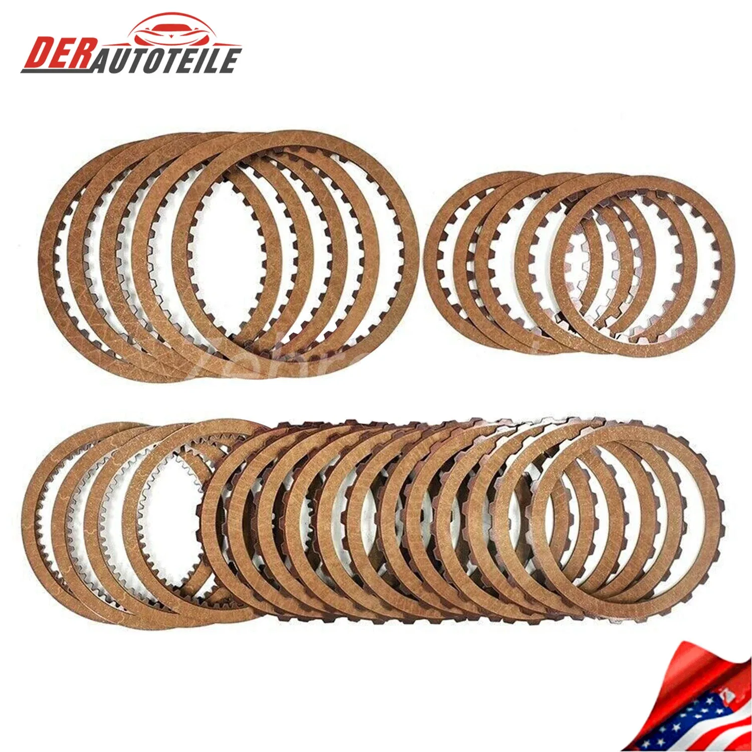 8HP45 Clutch Friction Plates Kit W218880A by zebraparts