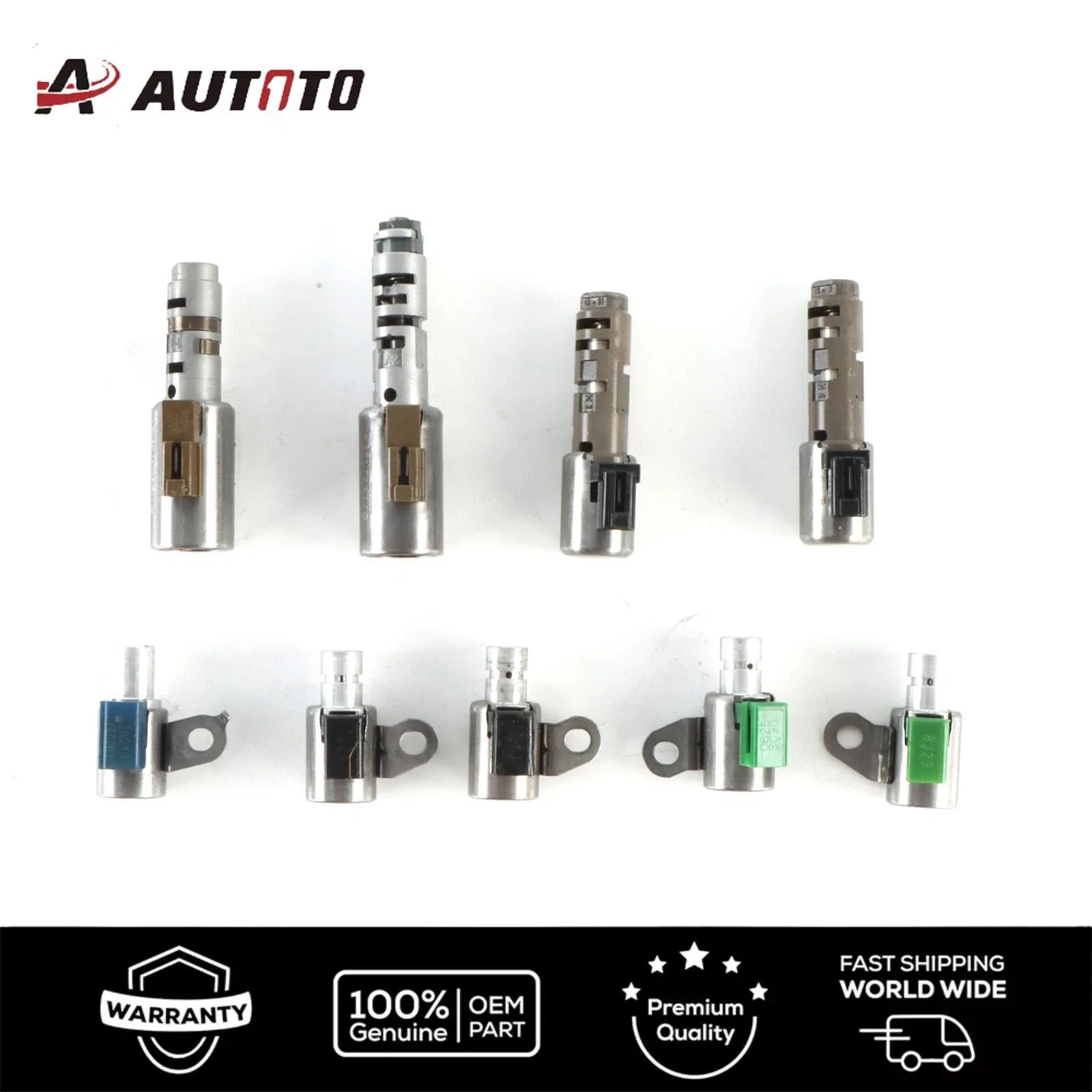 AUTOTO AB60E/AB60F A760 A761E A960E Transmission Shift Solenoid Set Kit