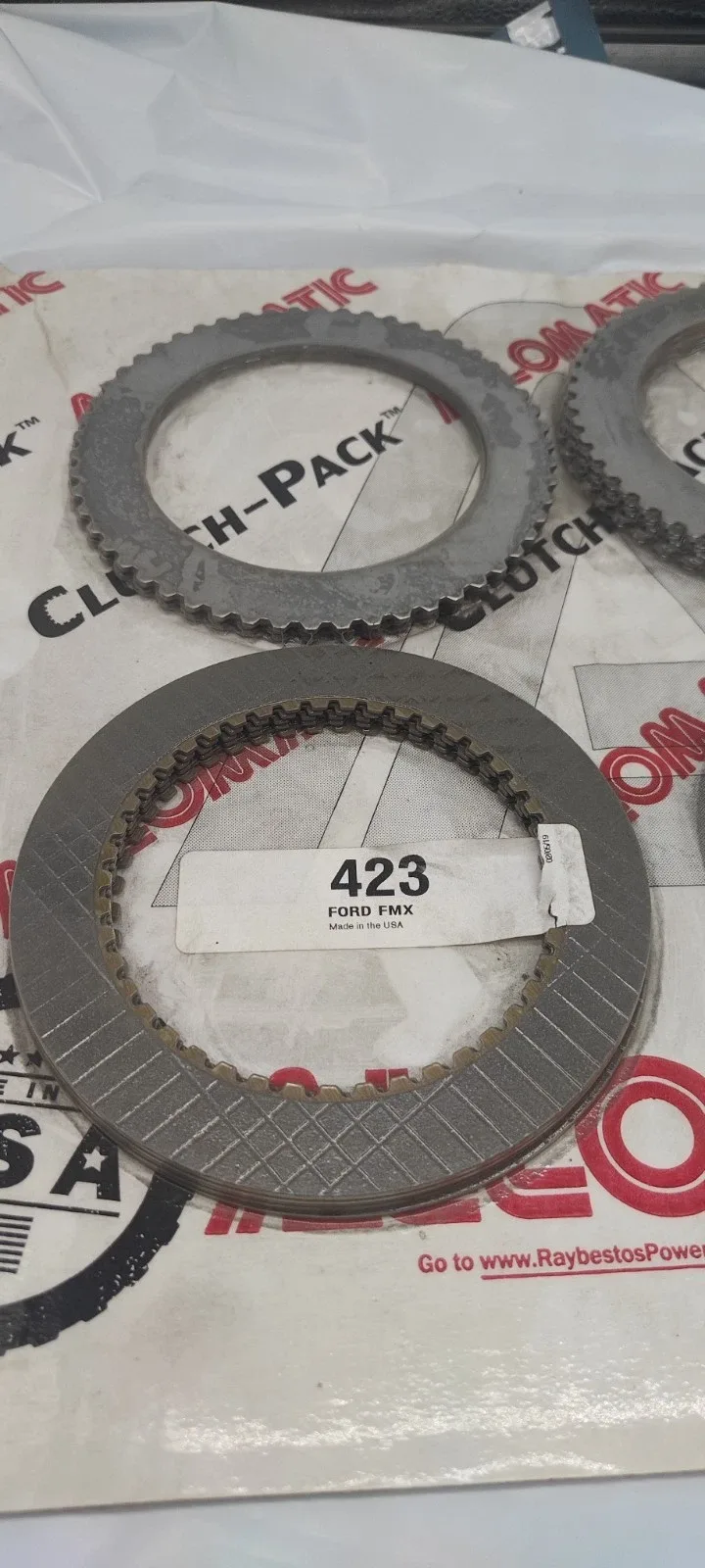 Allomatic Ford FMX Transmission Friction & Steel Clutch Kit image 3