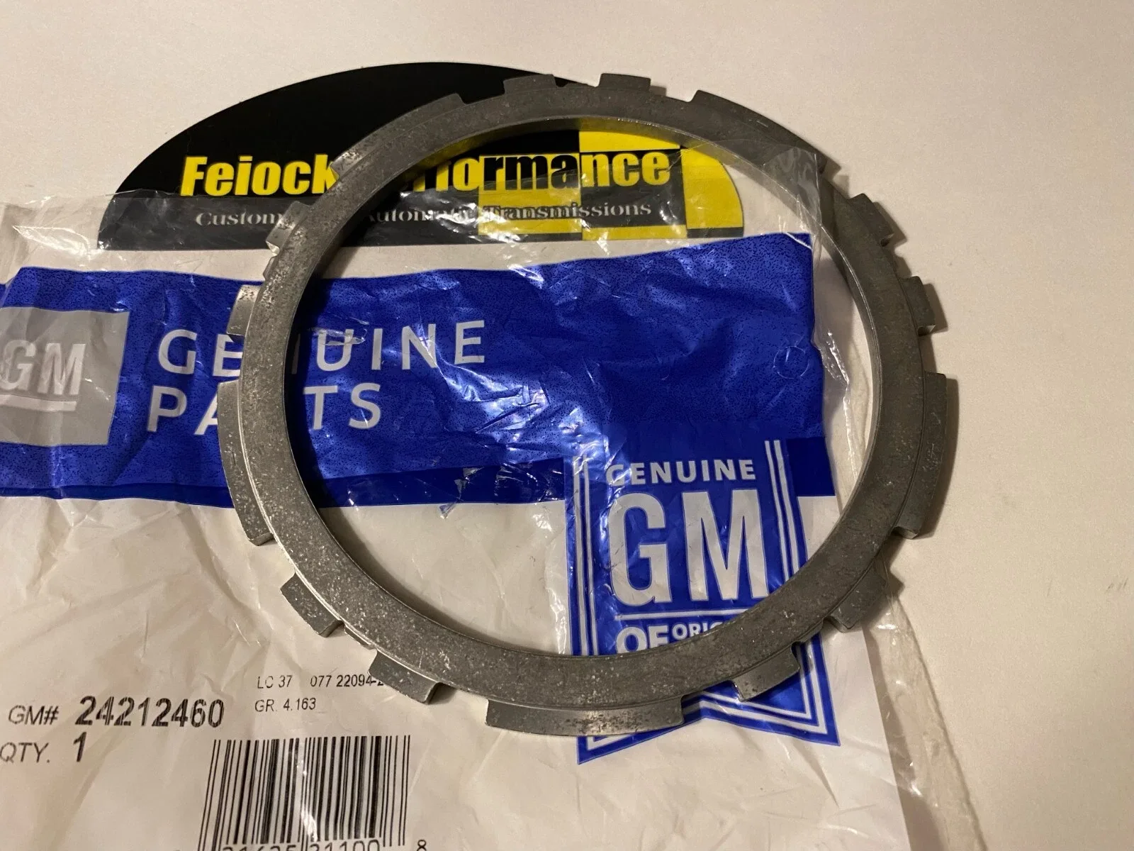 3-4 Clutch Backing Plate (.196") for 4L60/4L60E/4L65E/4L70E - FP 4L60PLATE195