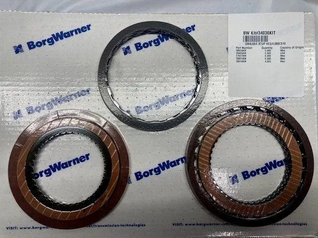 BorgWarner Clutch Pack for 4L60 / 4L60E / 4L70 Transmissions (1987+) - CP4L60E