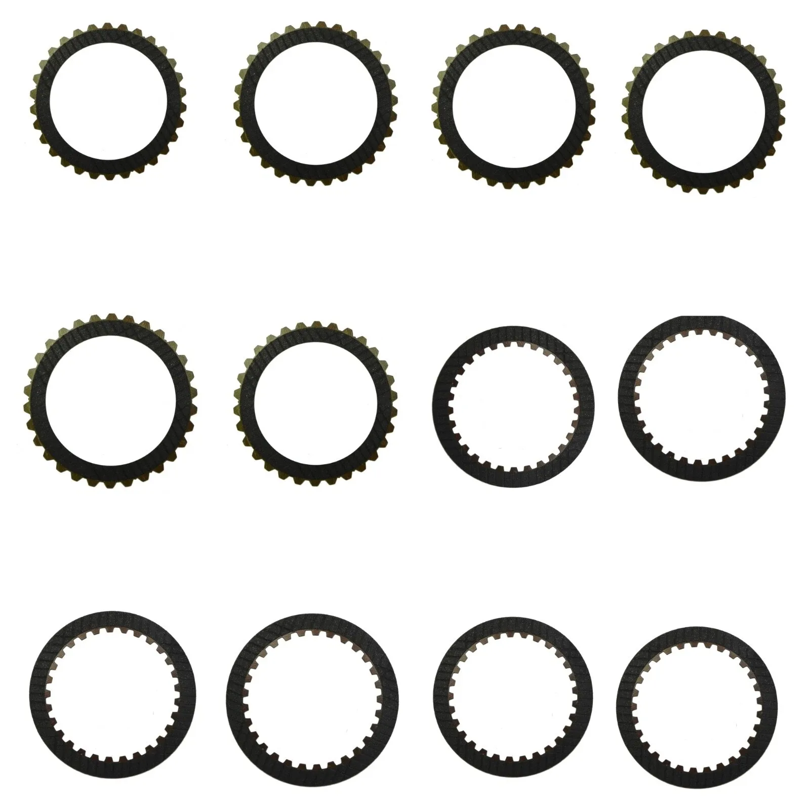 TJS Clutch Plates for Dodge 62TE Transmission UnderDrive MPN .62TE Dodge trans UnderDrive INNER & OUTER SINGLE SIDED FRICTION