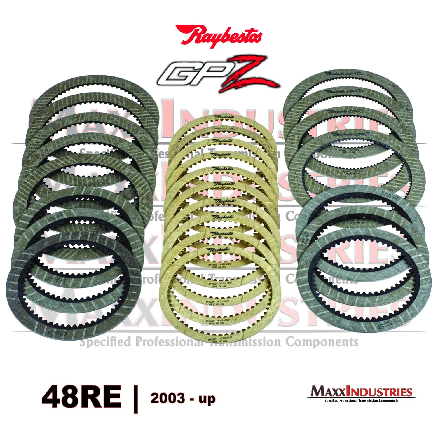 2003+ Ram 48RE Friction Clutch Set Raybestos RGPZ-016 image 2