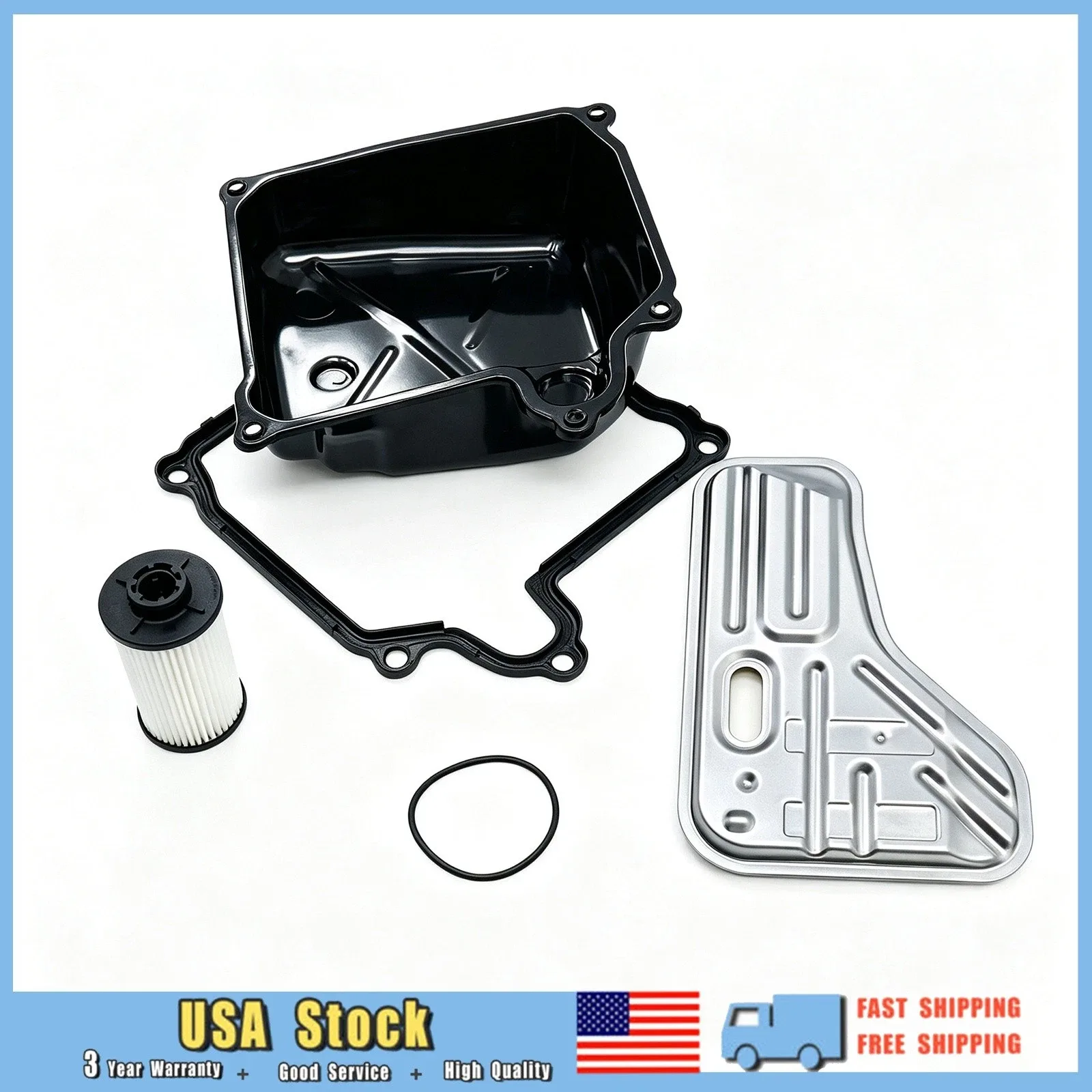 DSG Auto Transmission Oil Pan Filter Gasket Fits Audi A3 Quattro S3 TT 08-18 image 2