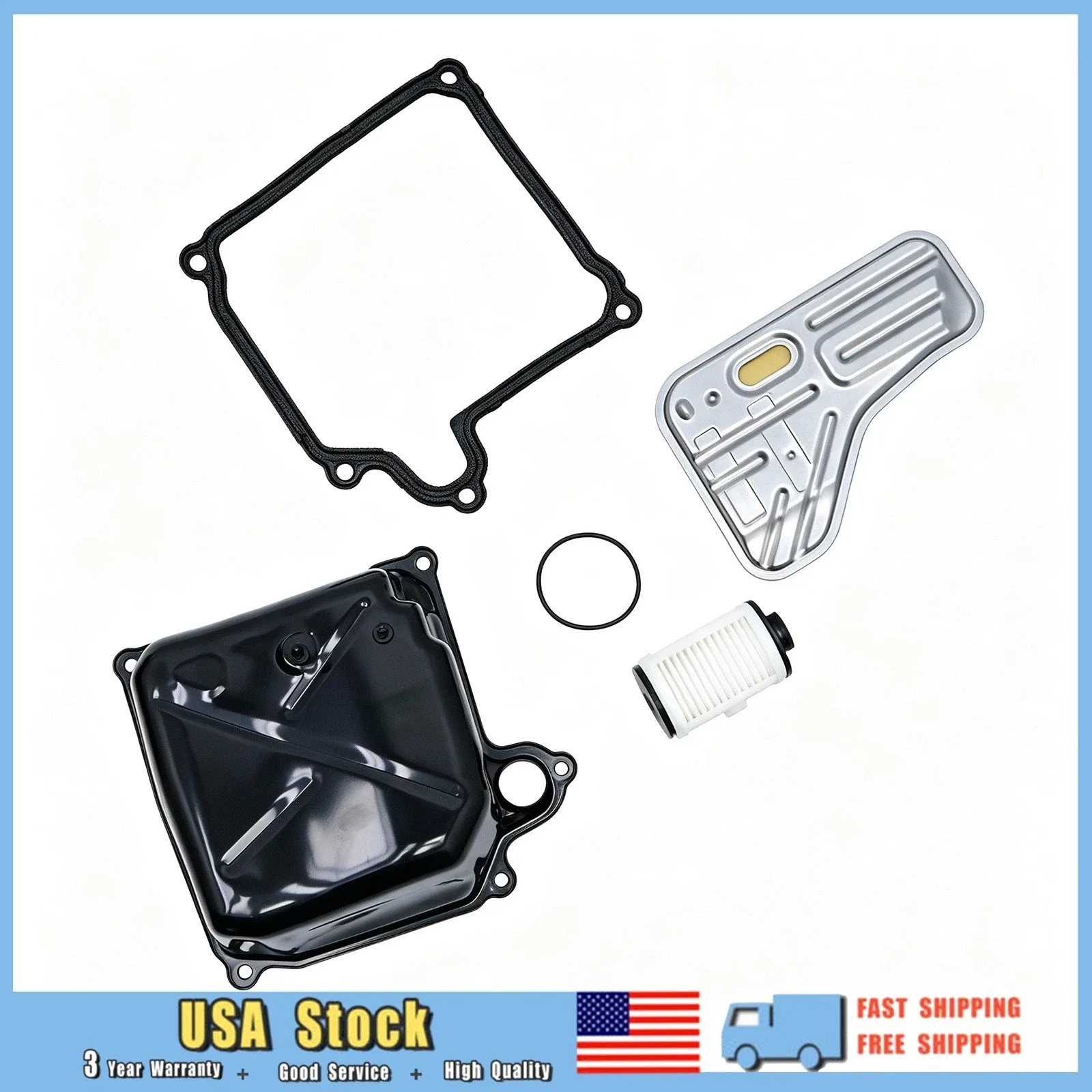 DSG Auto Transmission Oil Pan Filter Gasket Fits Audi A3 Quattro S3 TT 08-18 image 3