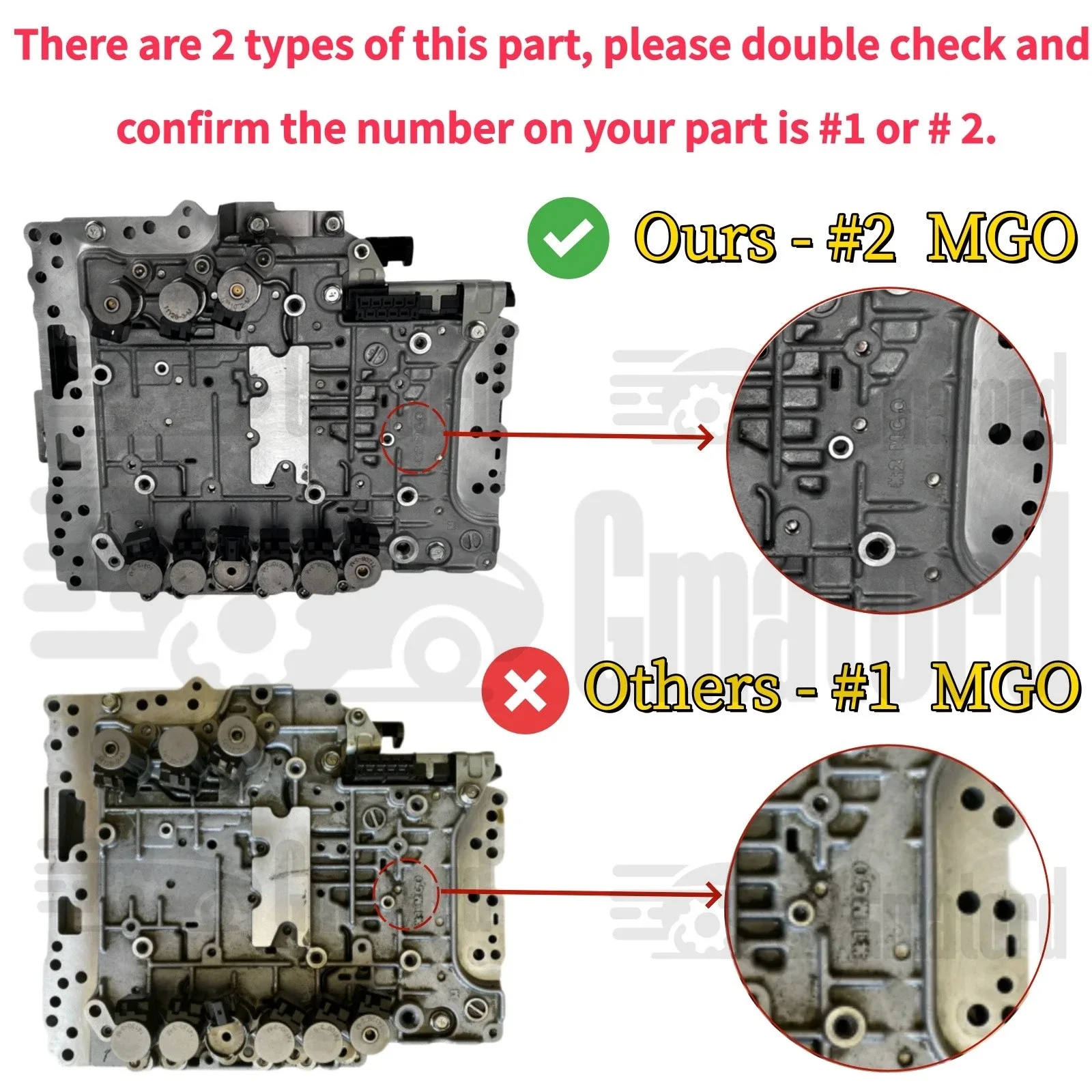 7-Speed Transmission Valve Body RE7R01A / JR710E / JR711E for Infinity image 2