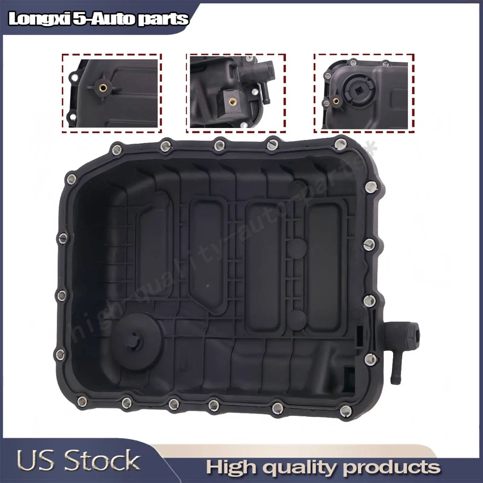 Transmission Oil Pan w/gasket Fits Hyundai Tucson Kia Optima Sorento 2.4L image 2